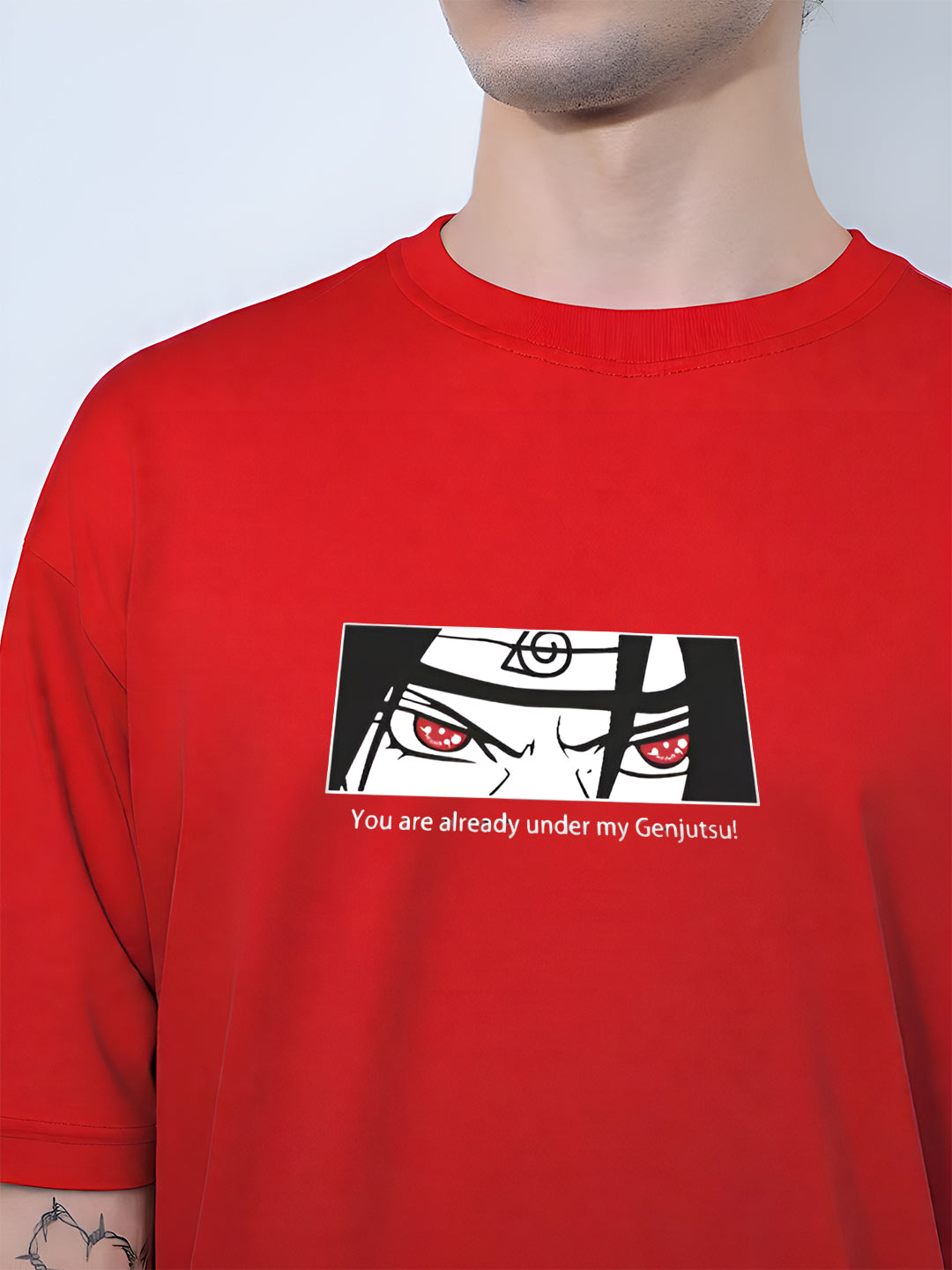 TOOMESJEANS  Men Oversized Soso Dade Printed Cotton T-Shirt