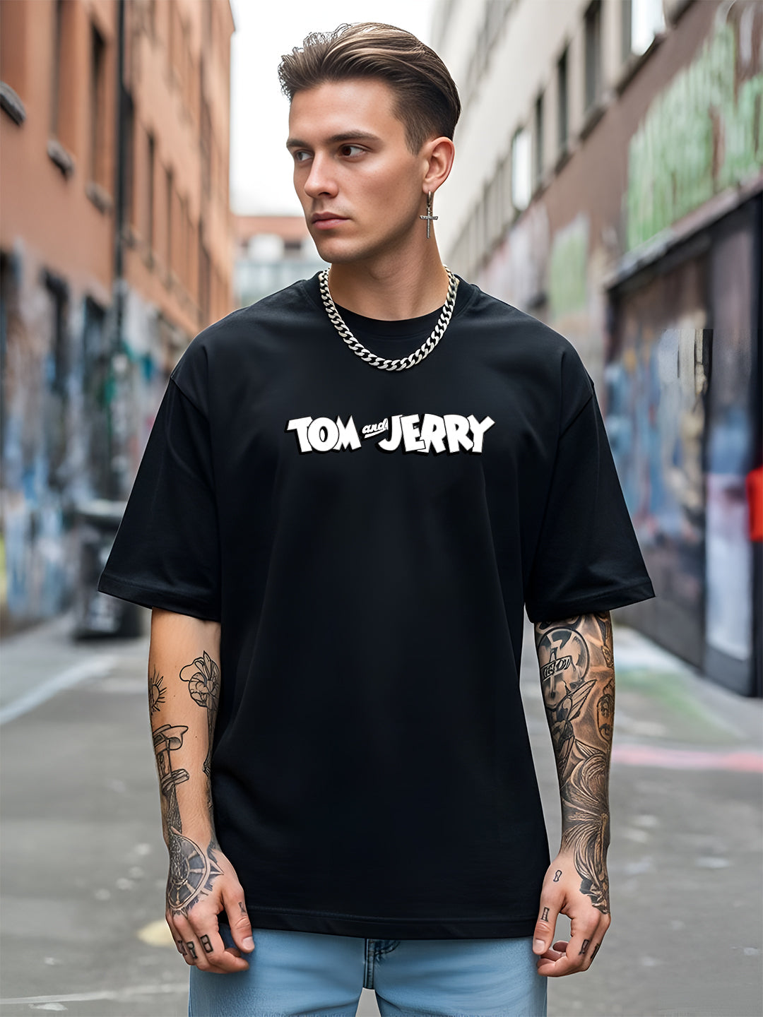 Tom & Jerry  Oversized T-Shirt