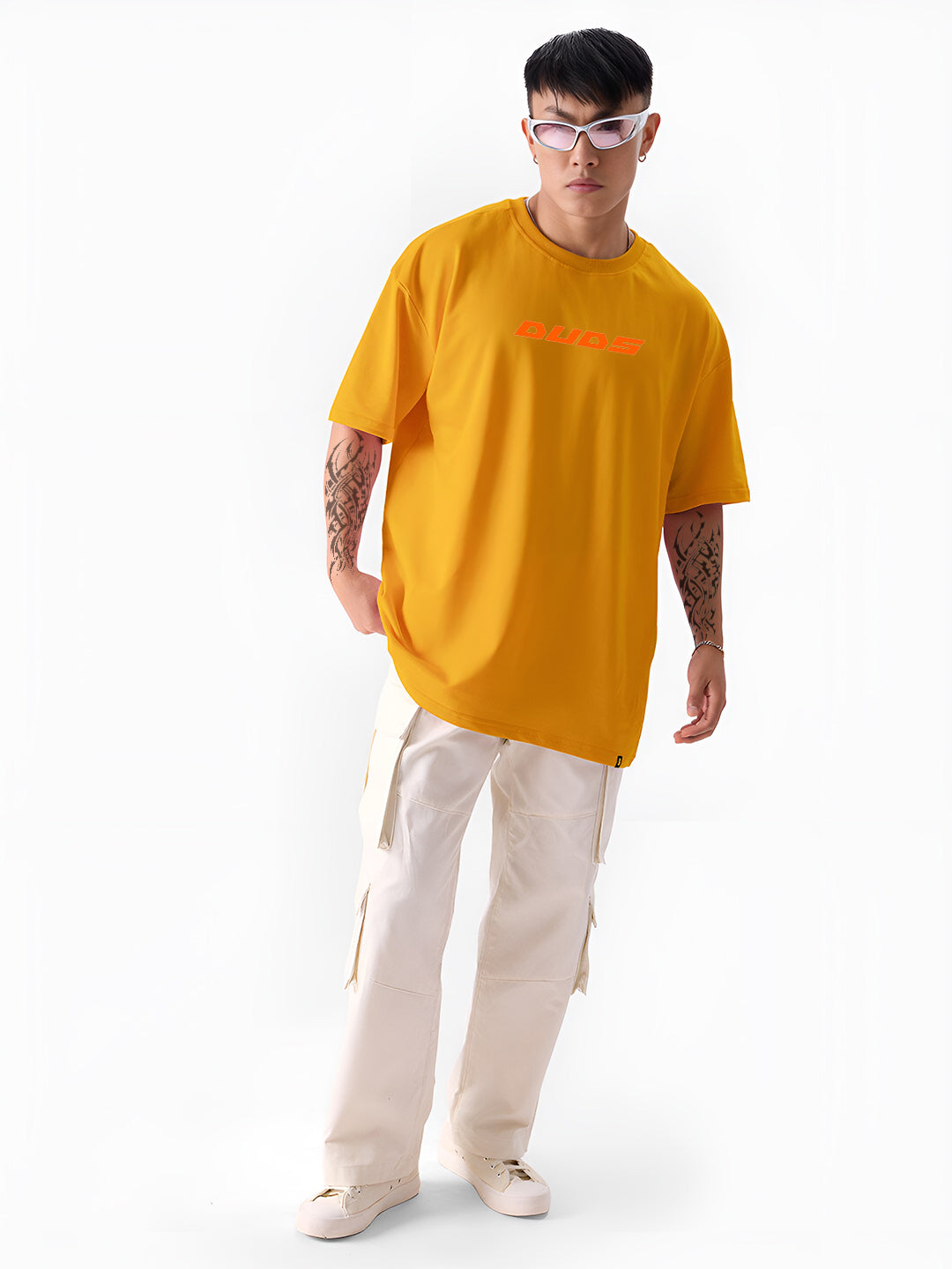 Oversized Goku Graphic T-shirt Print