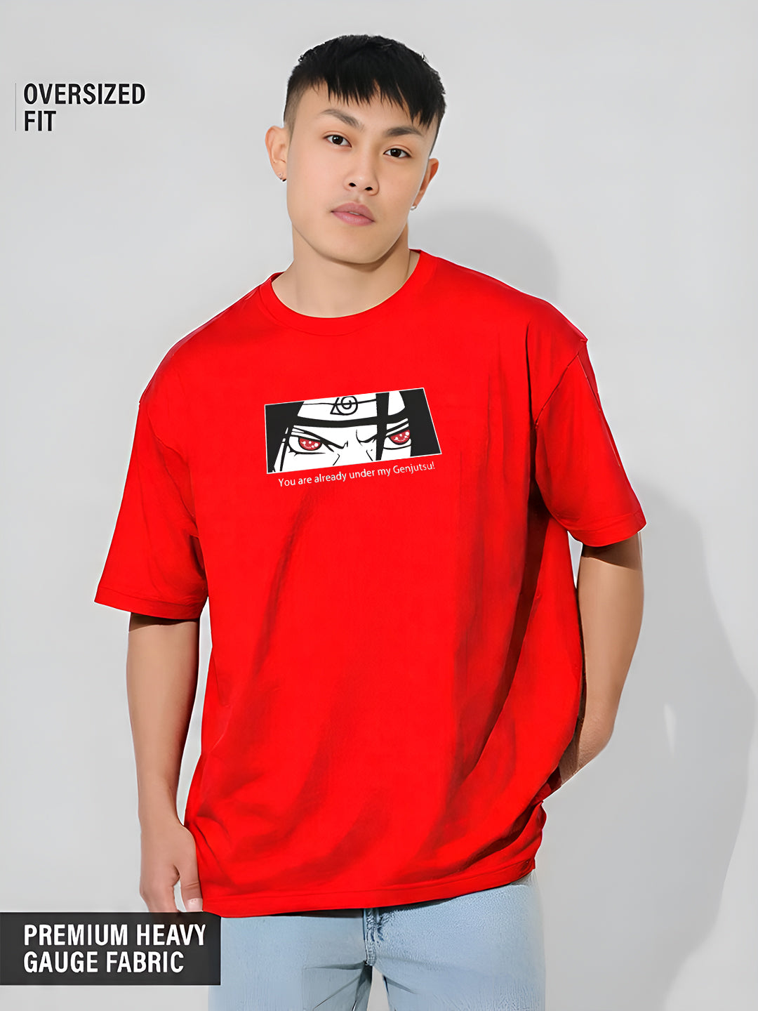 TOOMESJEANS  Men Oversized Soso Dade Printed Cotton T-Shirt