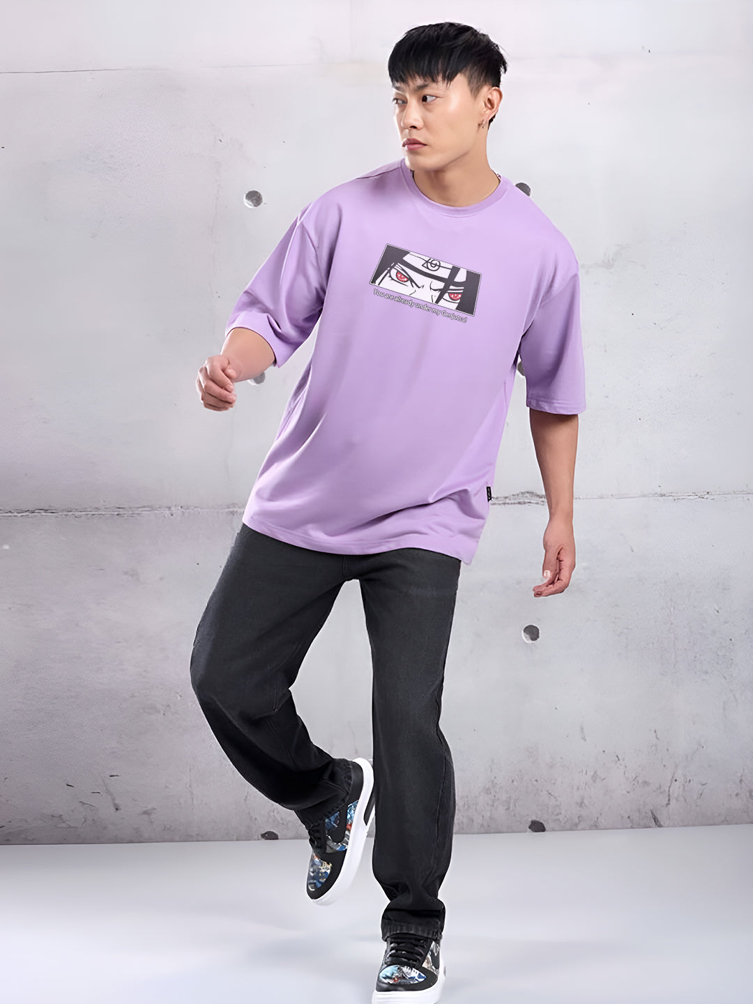 TOOMESJEANS  Men Oversized Soso Dade Printed Cotton T-Shirt