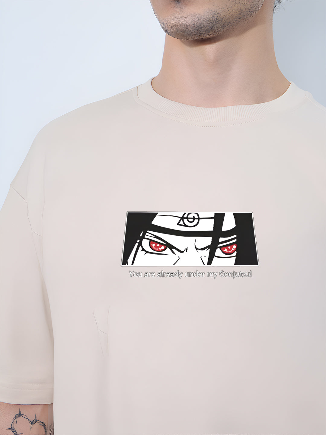 TOOMESJEANS  Men Oversized Soso Dade Printed Cotton T-Shirt