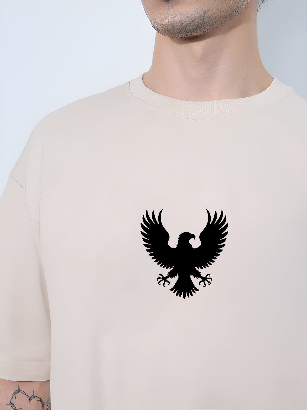 "Spread Your Wings – Rebel Spirit Eagle Oversized T-Shirt"