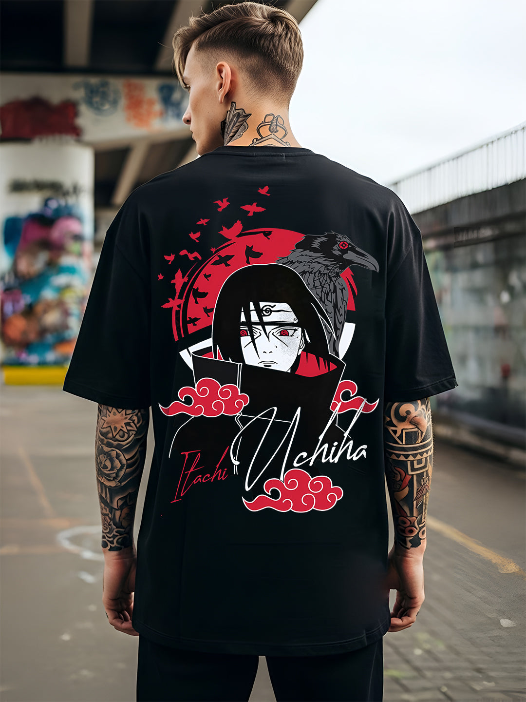 TOOMESJEANS  Men Oversized Soso Dade Printed Cotton T-Shirt