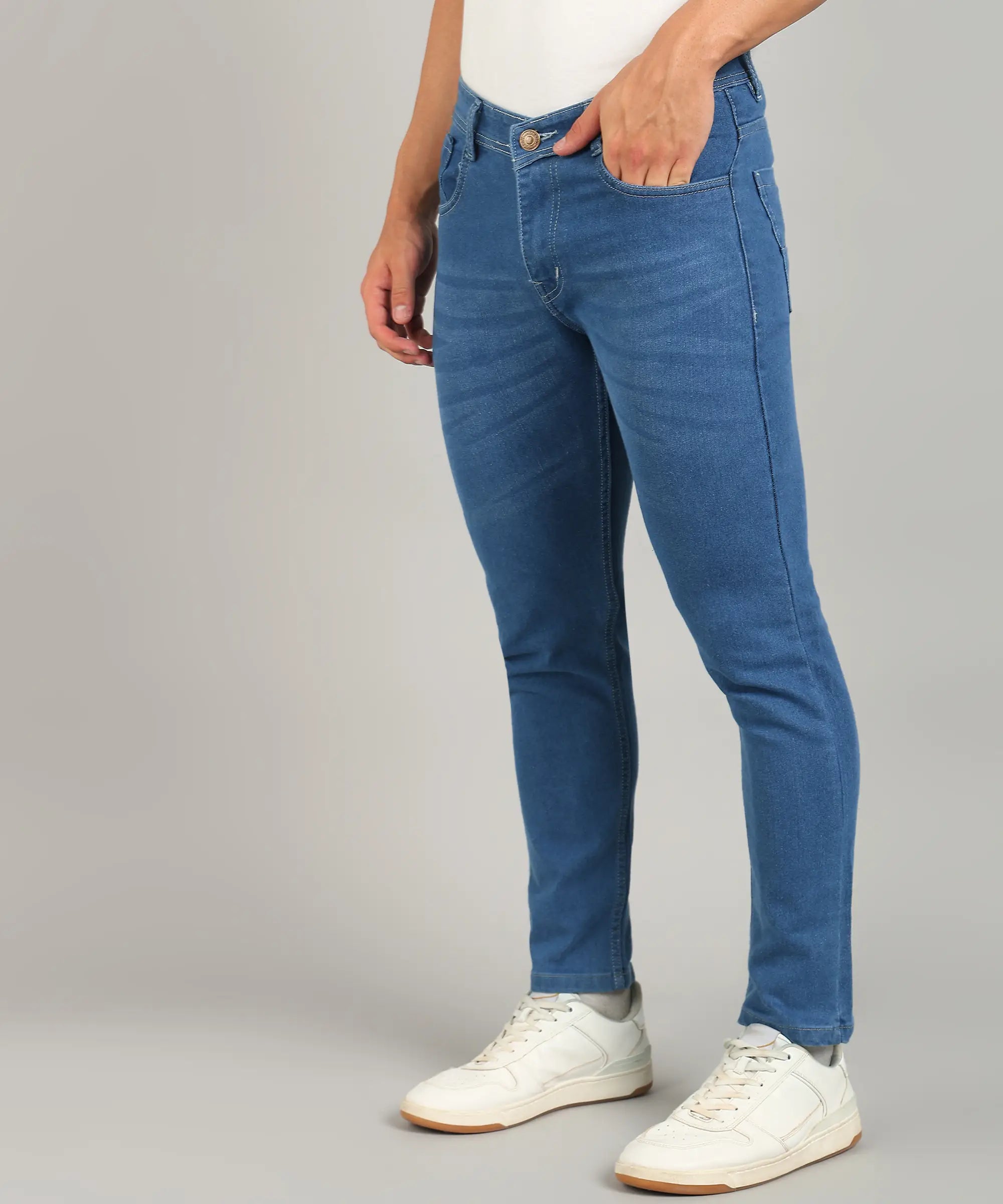 TOOMESJEANS  Relaxed Fit Men Blue Jeans