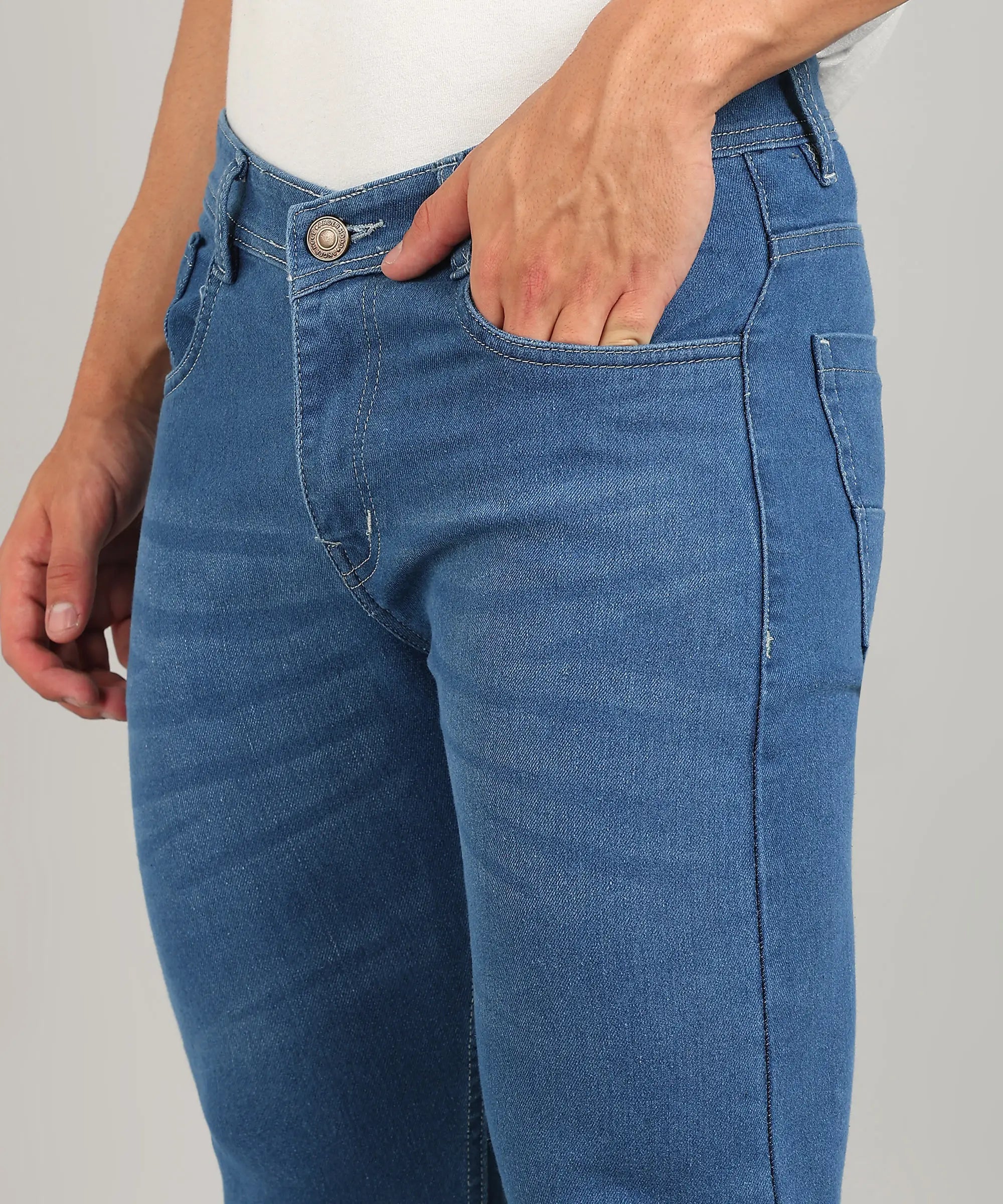 TOOMESJEANS  Relaxed Fit Men Blue Jeans