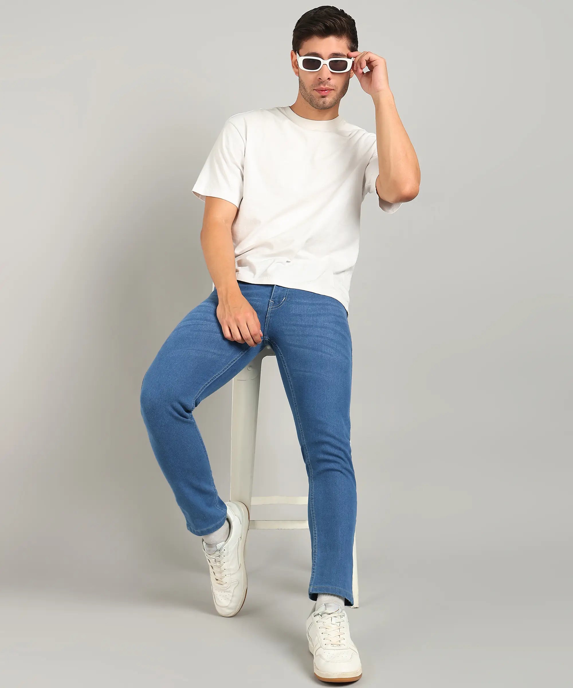 TOOMESJEANS  Relaxed Fit Men Blue Jeans