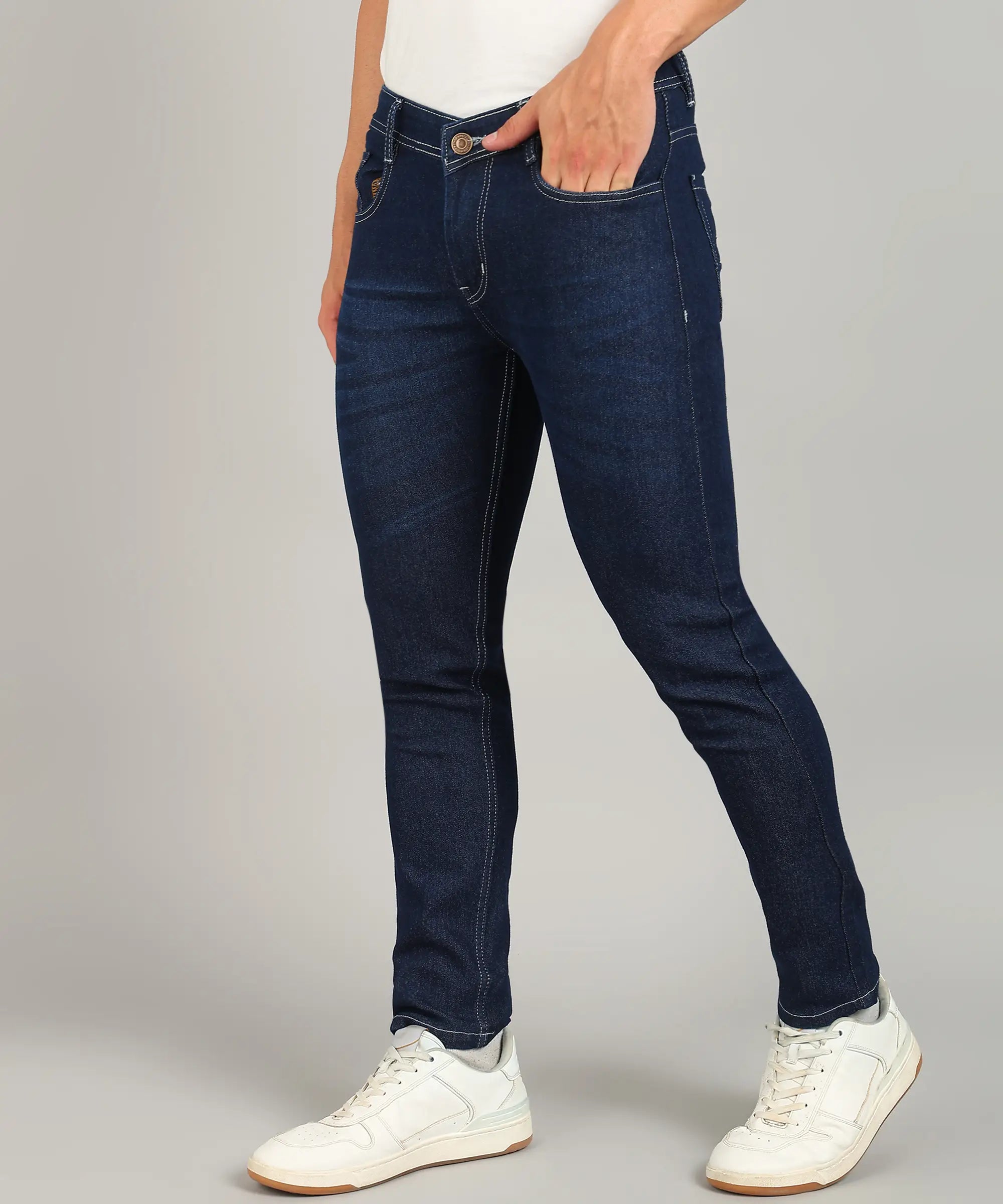 TOOMESJEANS  Relaxed Fit Men Blue Jeans