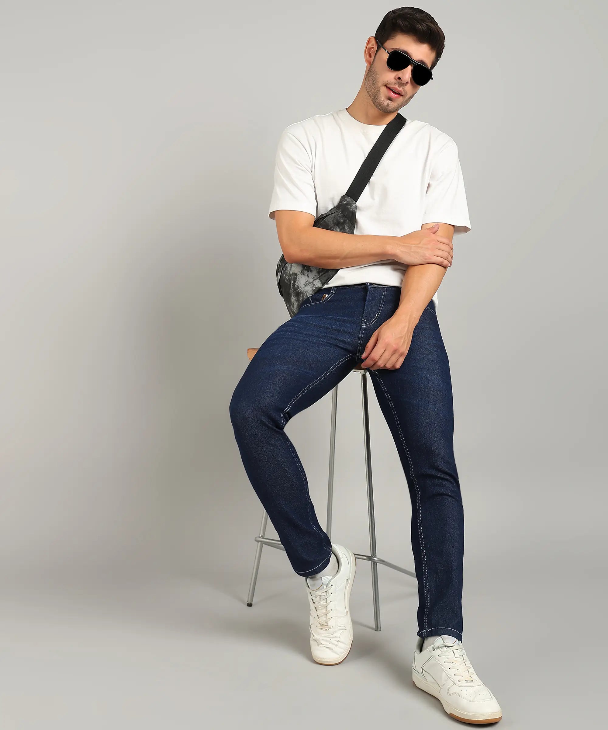TOOMESJEANS  Relaxed Fit Men Blue Jeans