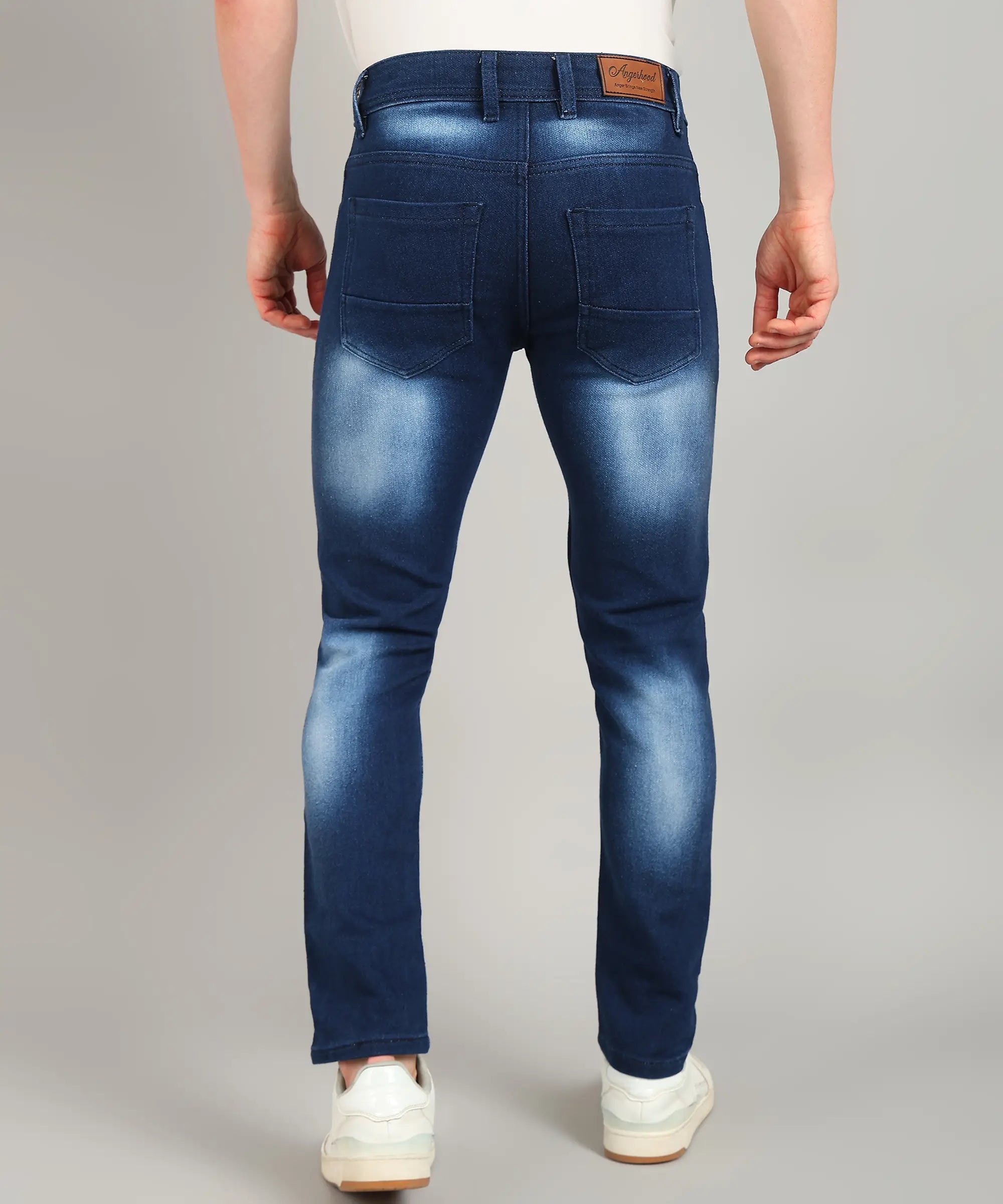 TOOMESJEANS  Relaxed Fit Men Blue Spray Jeans