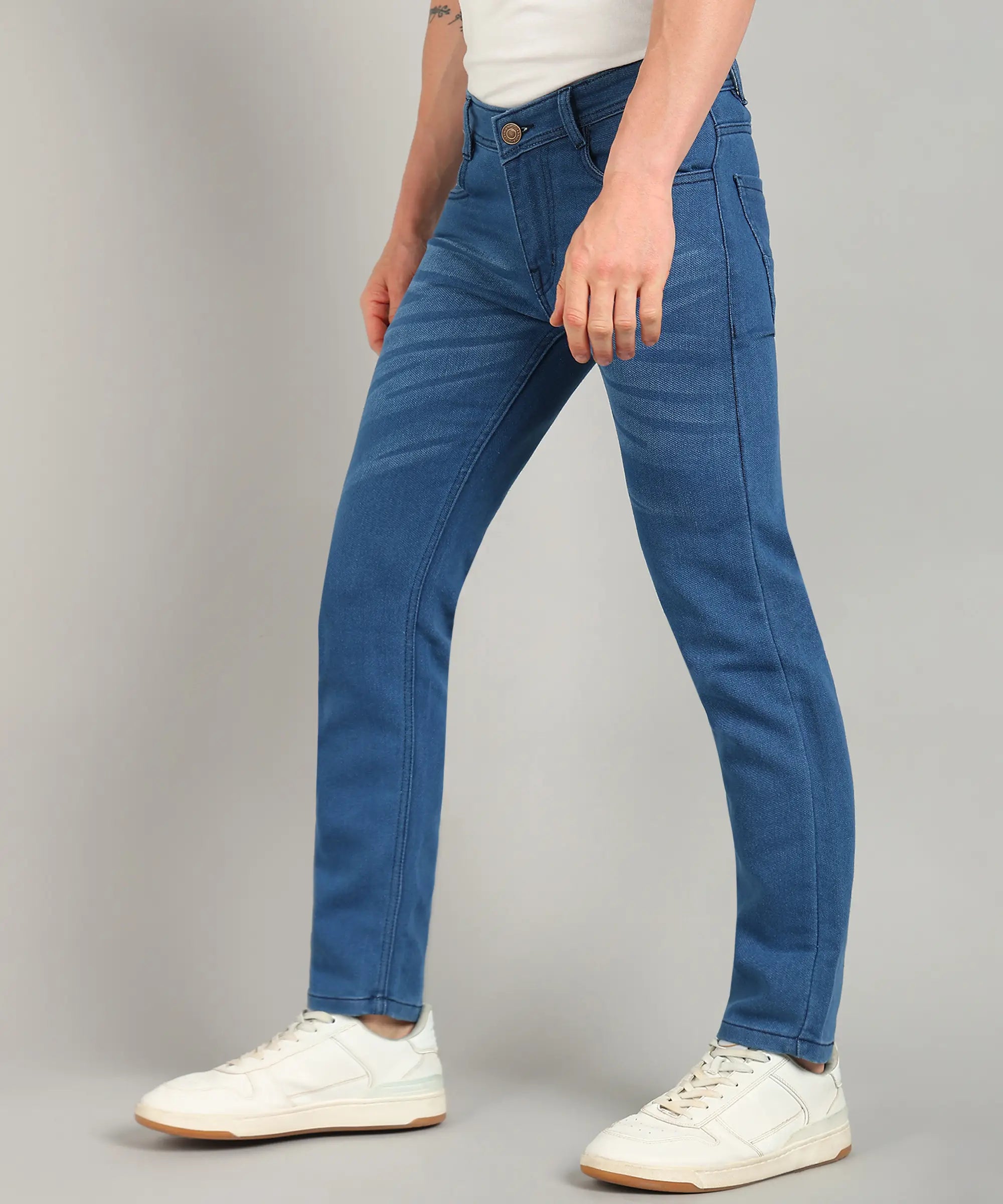 TOOMESJEANS Relaxed Fit Men Blue Jeans