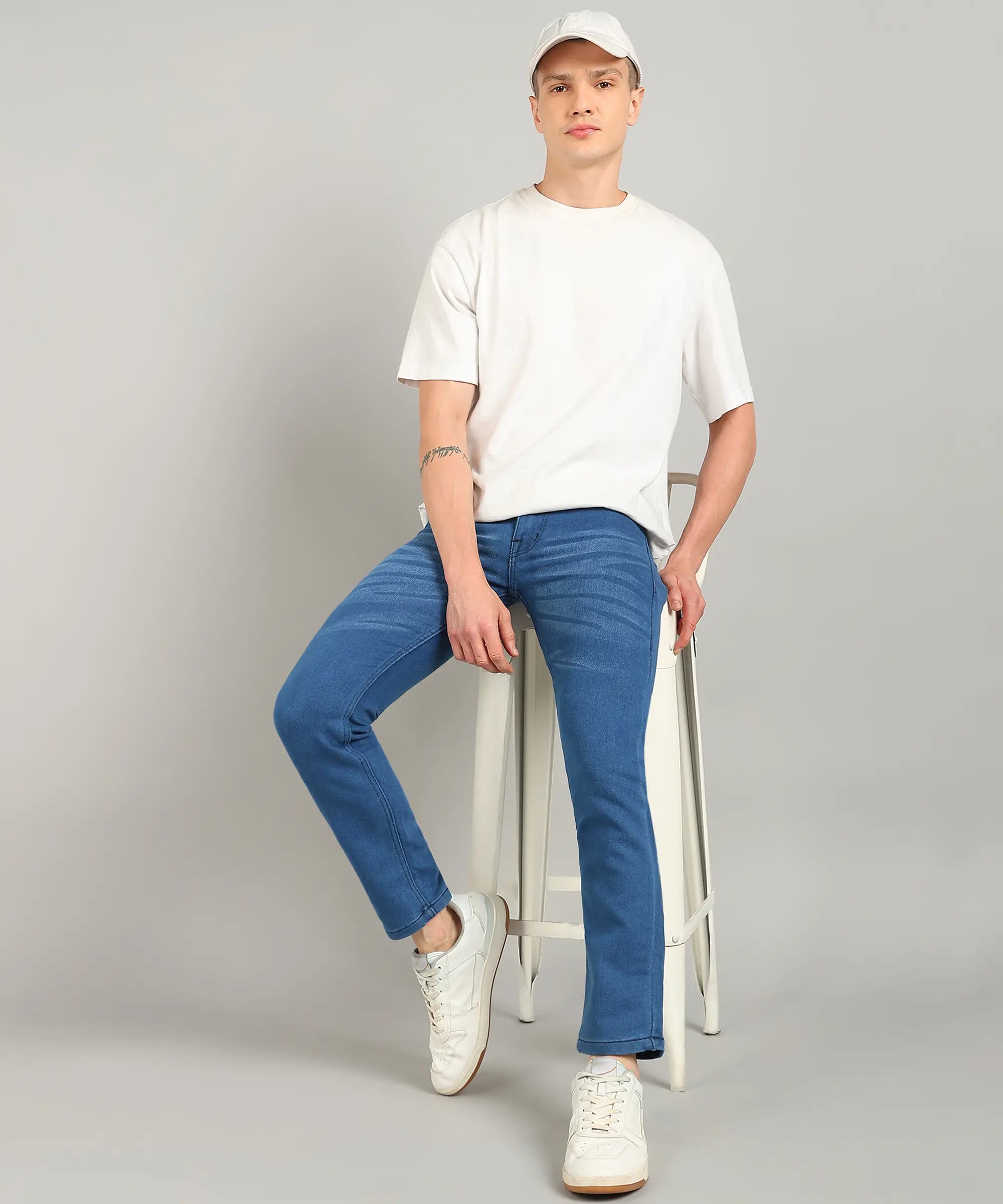 TOOMESJEANS Relaxed Fit Men Blue Jeans