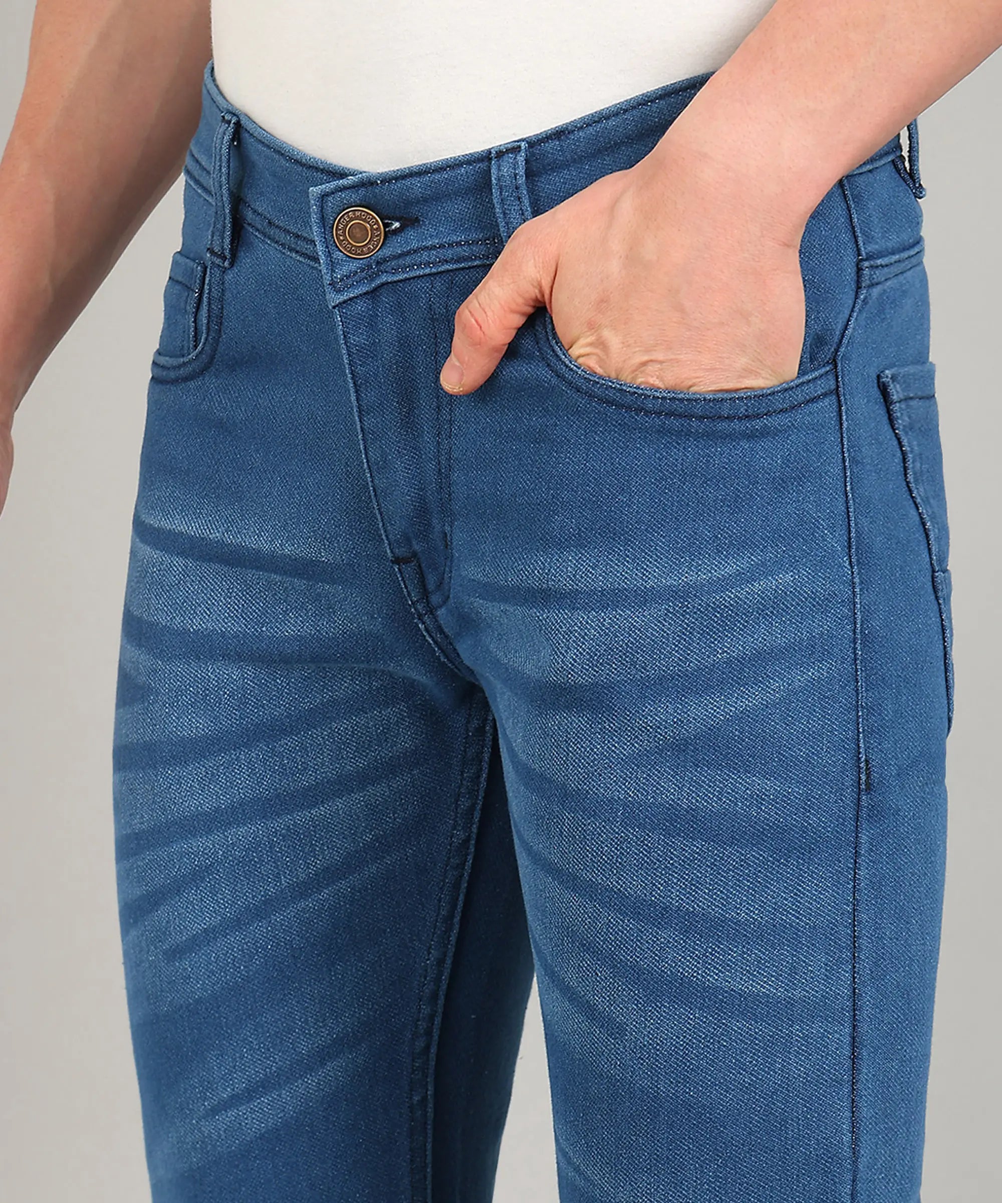 TOOMESJEANS Relaxed Fit Men Blue Jeans