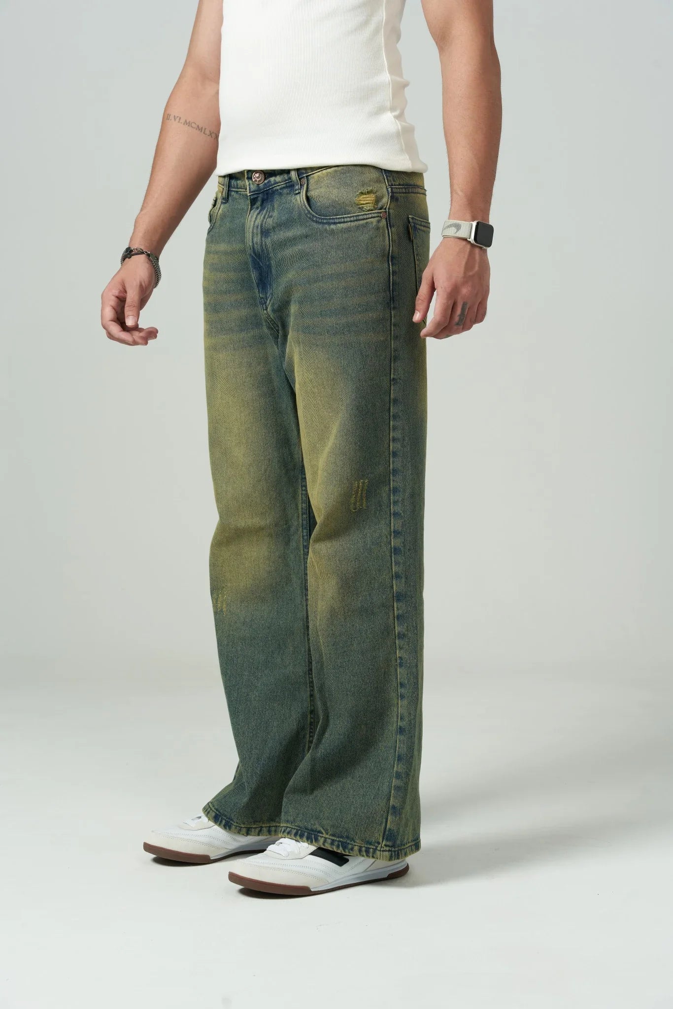 Toomesjeans Loose Fit Men  Blue  Jeans