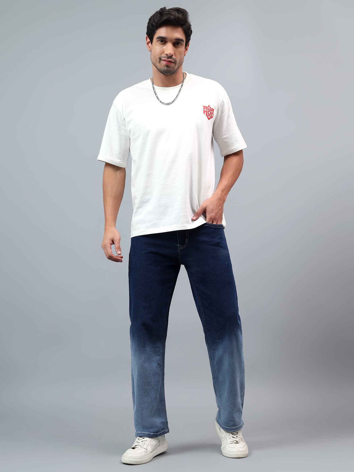 TOOMESJEANS Loose Fit Men DOUBLE SHADE Jeans