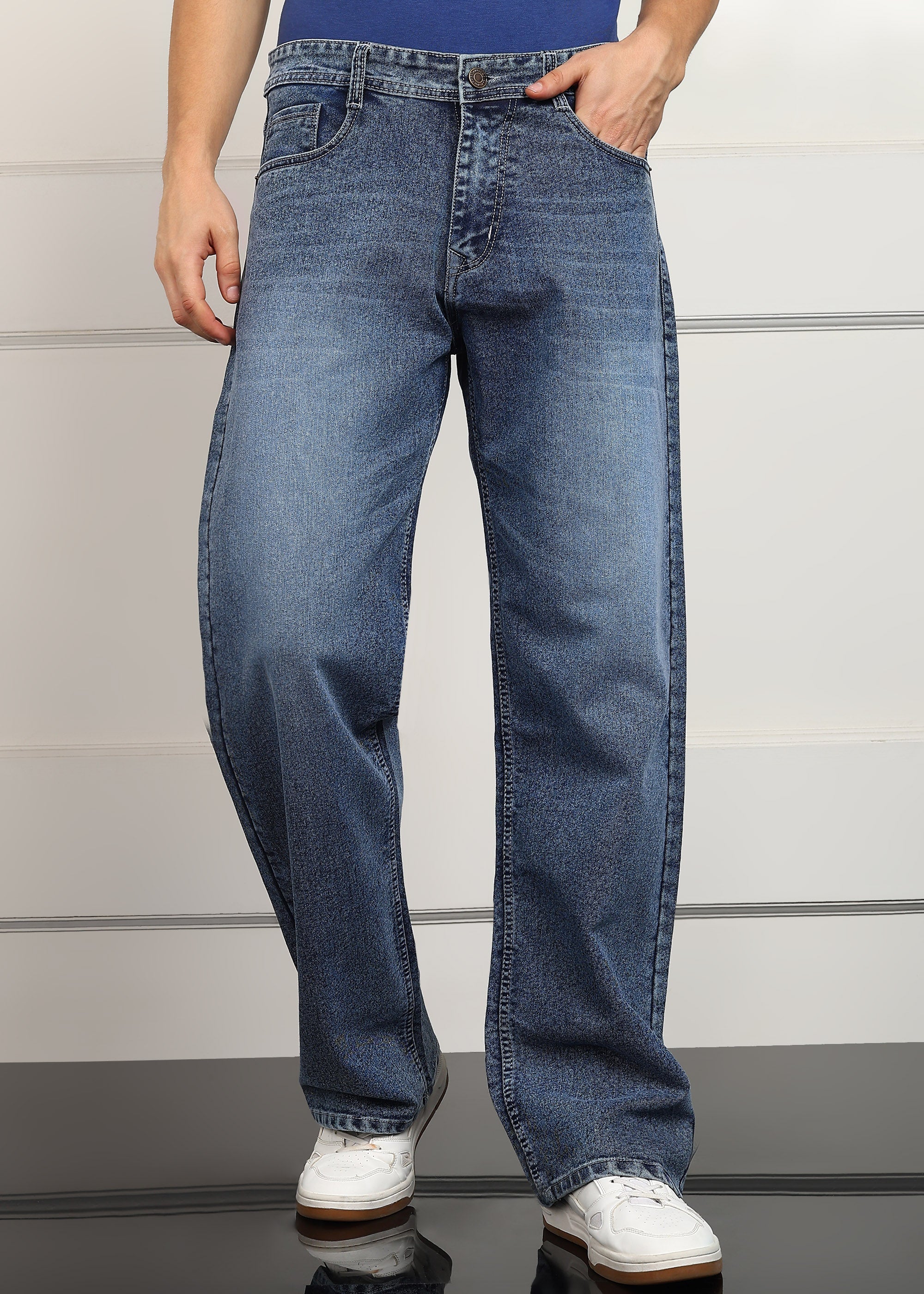 TOOMESJEANS Loose Fit Men Blue  Jeans