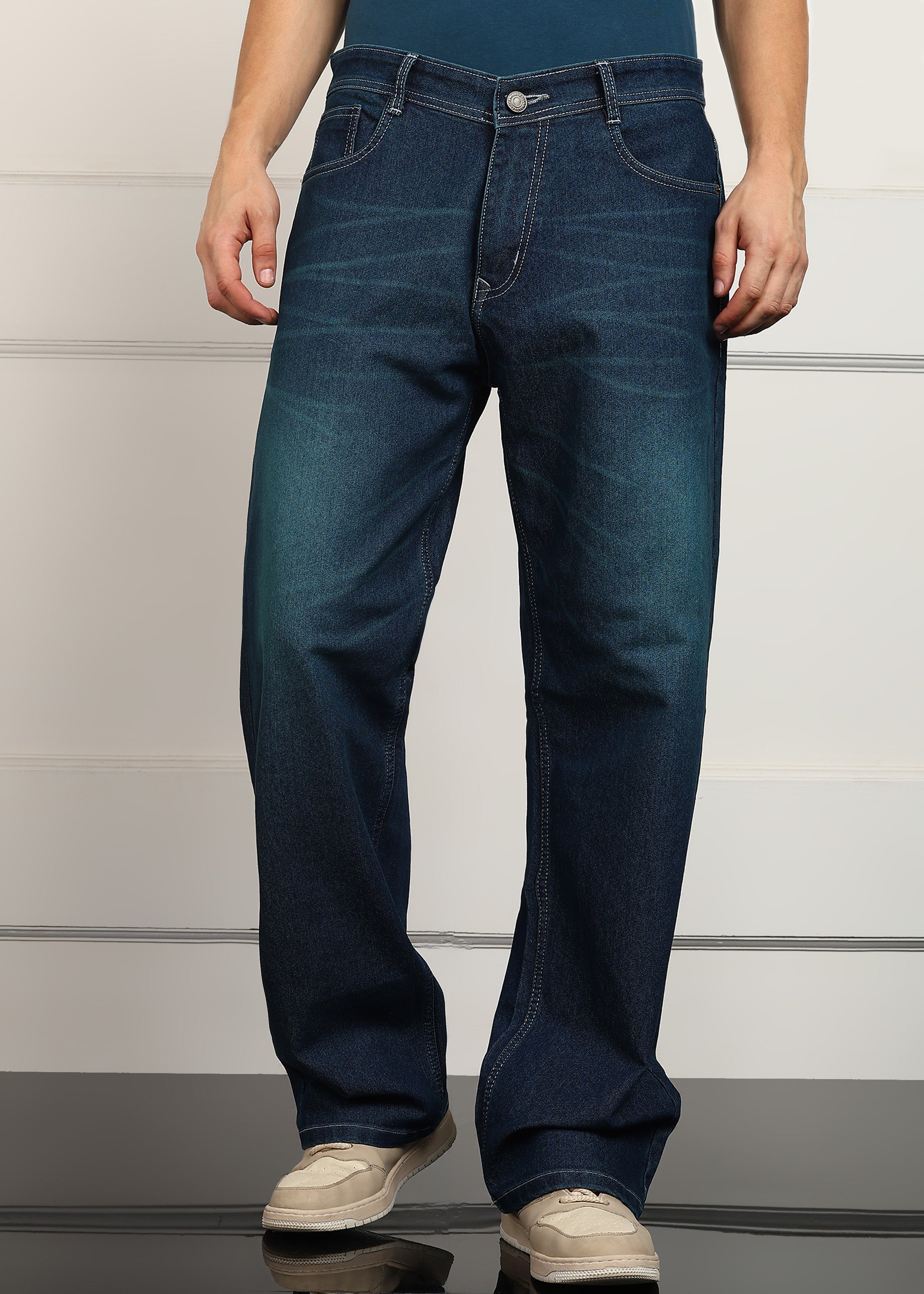 TOOMESJEANS Loose Fit Men Blue  Jeans