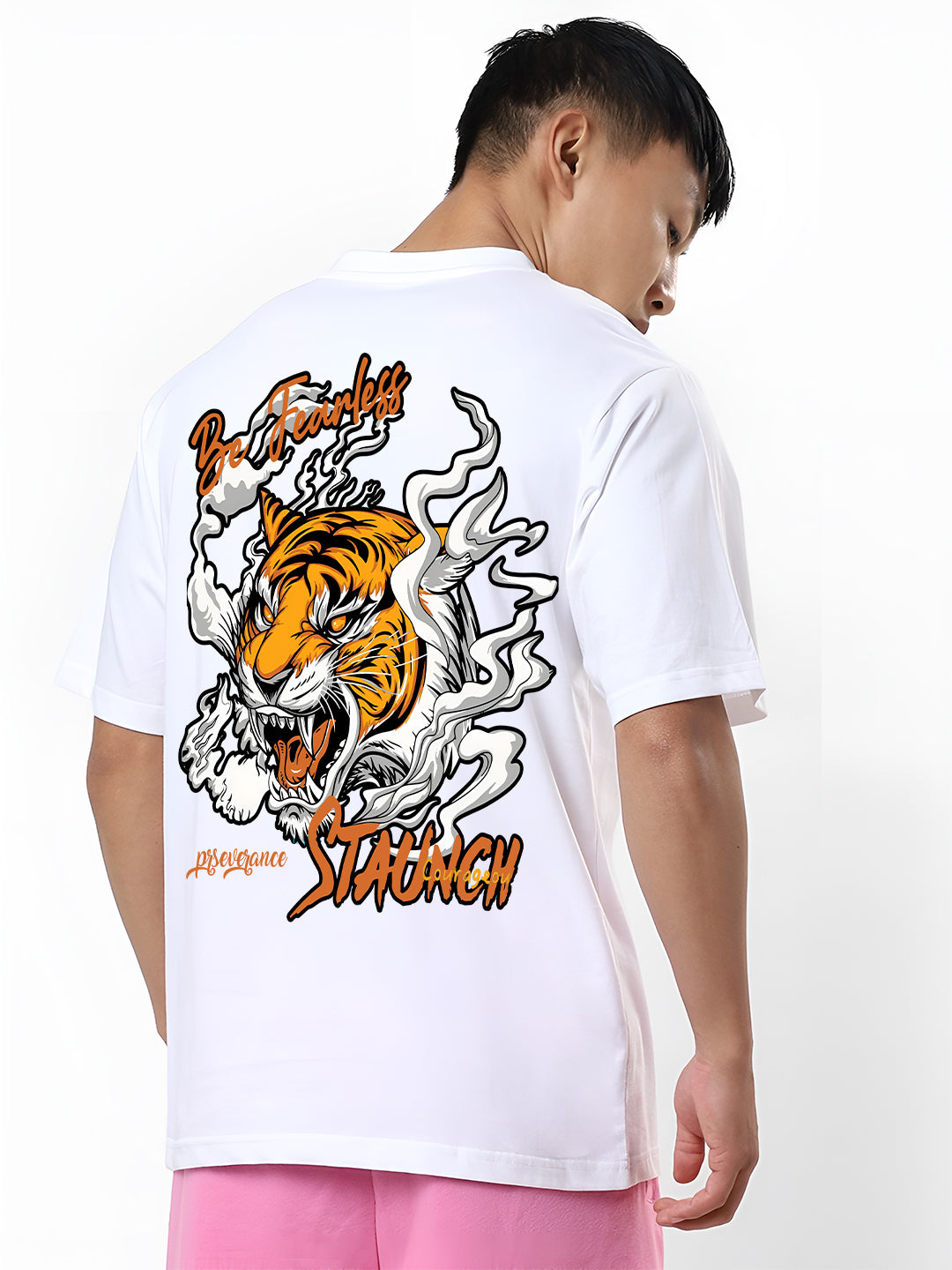 Fearless Tiger Oversized  T-shirt