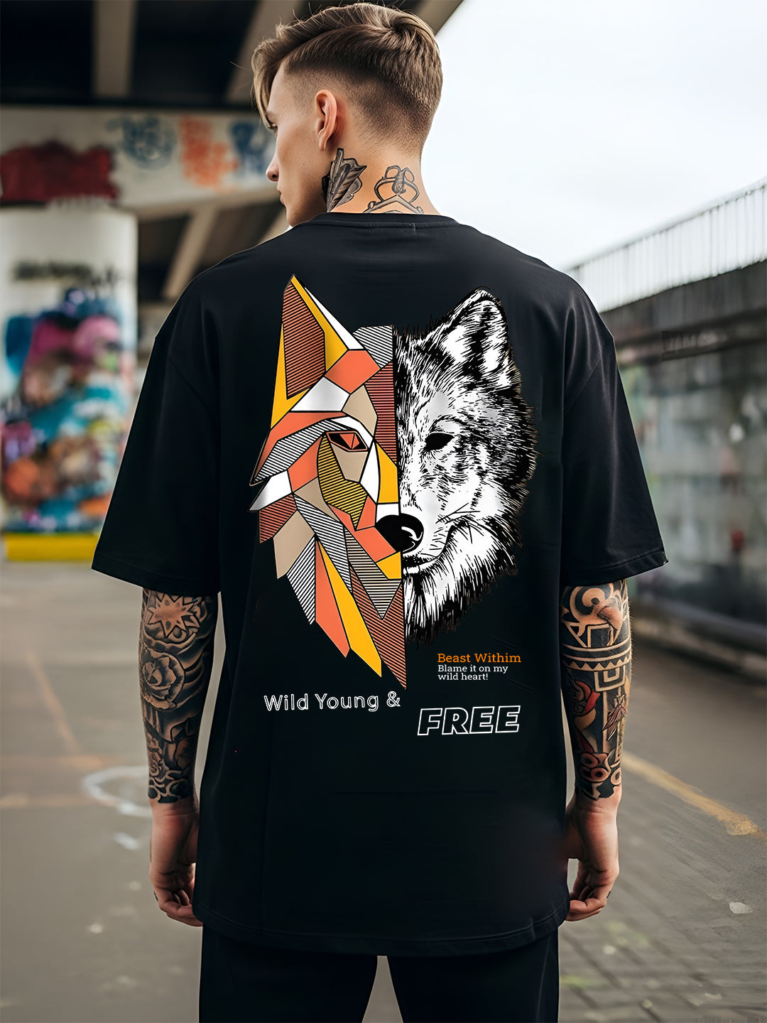 Lone Alpha Oversized  T-shirt