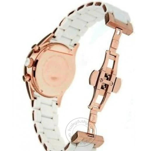White Chronograph Analog White Dial Men's Watch