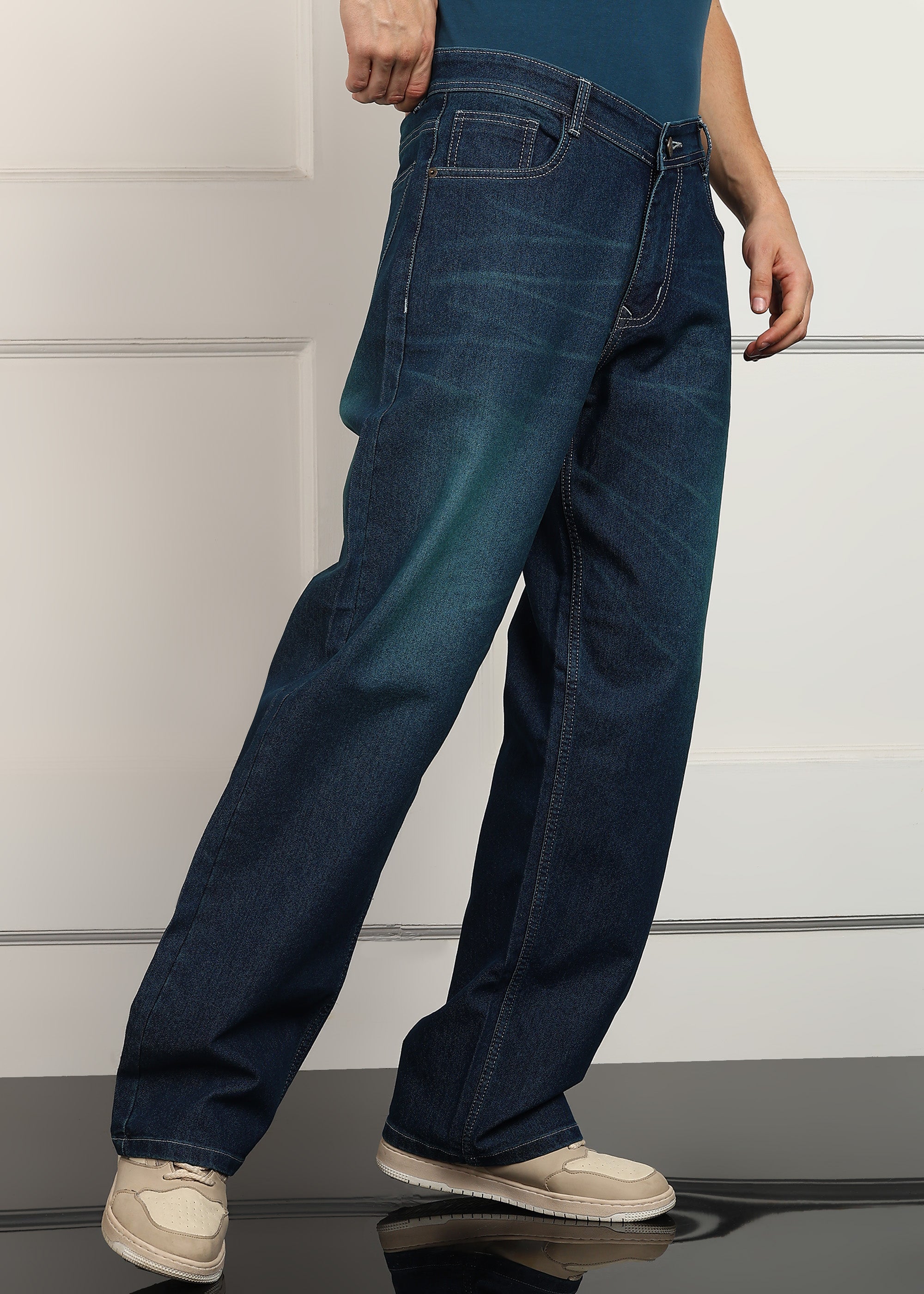 TOOMESJEANS Loose Fit Men Blue  Jeans