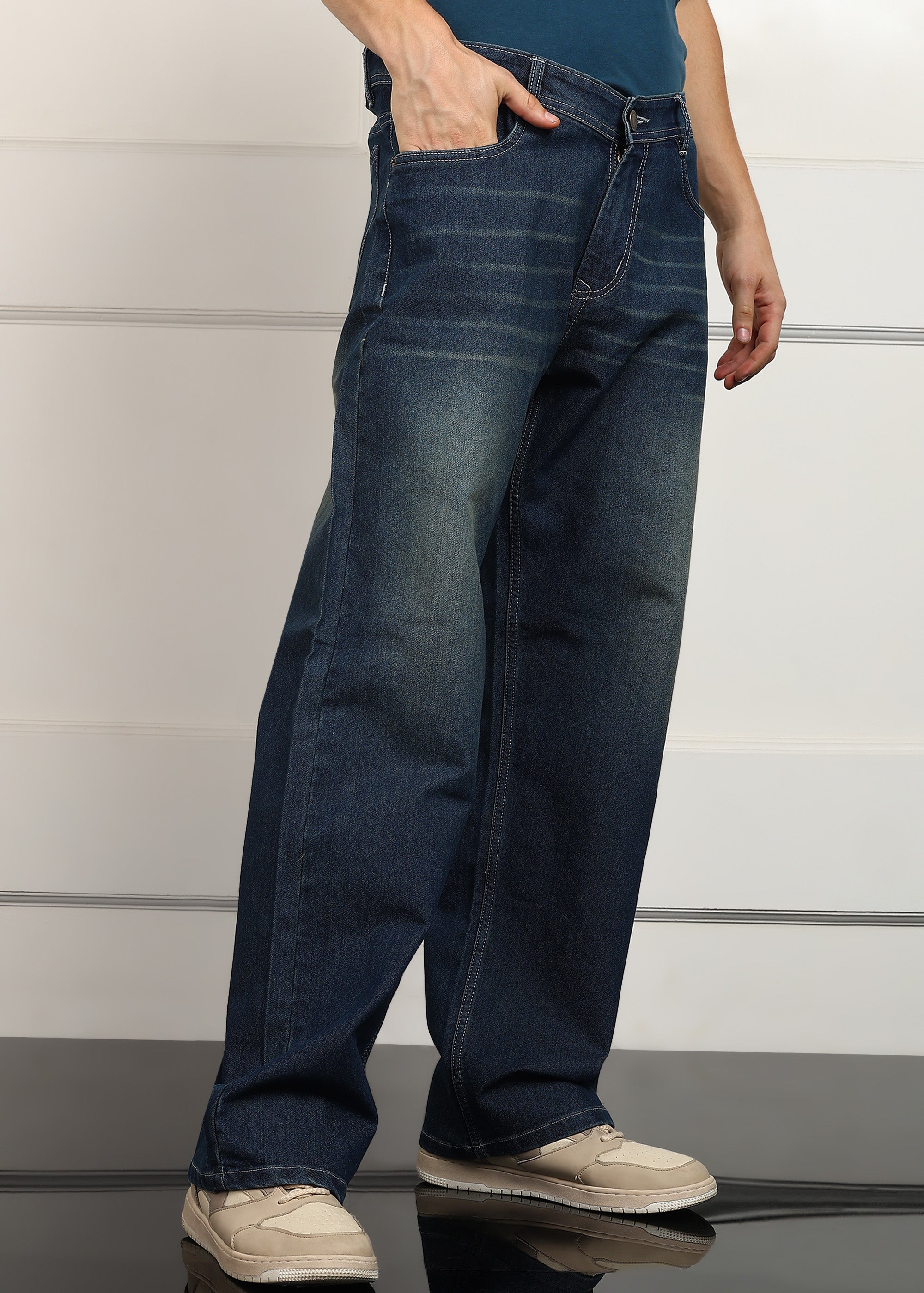 TOOMESJEANS Loose Fit Men Blue  Jeans