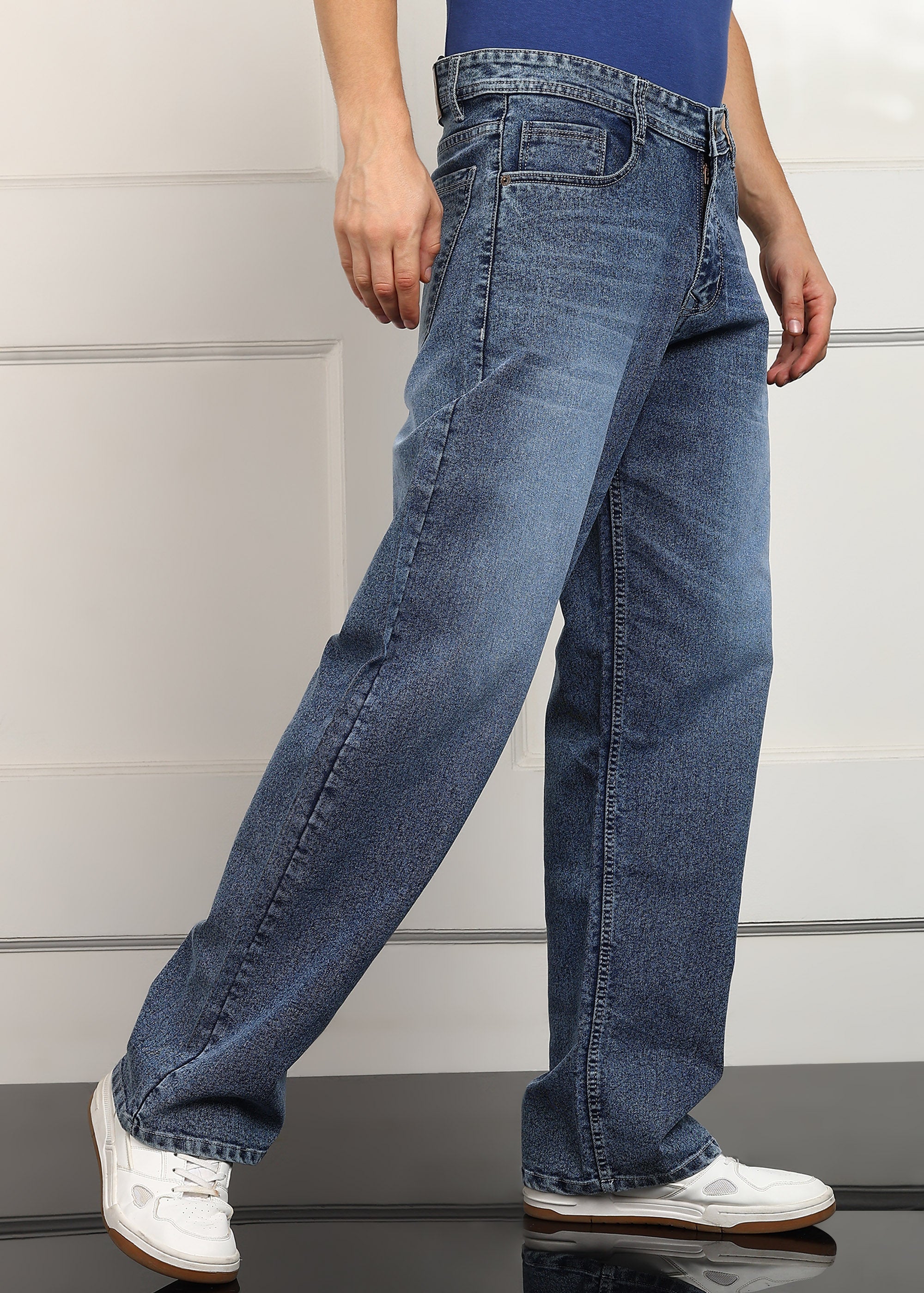 TOOMESJEANS Loose Fit Men Blue  Jeans