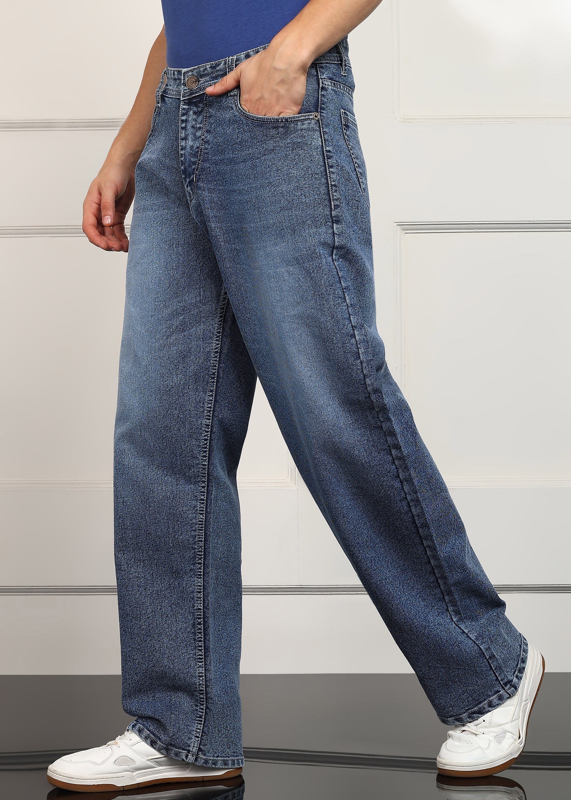 TOOMESJEANS Loose Fit Men Blue  Jeans