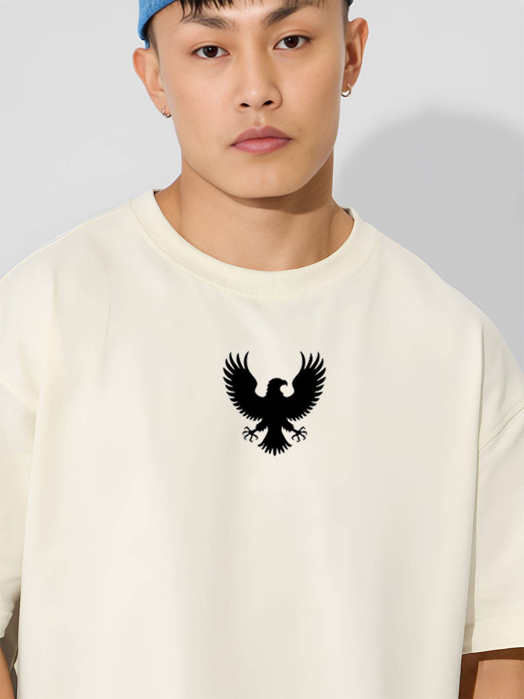 "Spread Your Wings – Rebel Spirit Eagle Oversized T-Shirt"