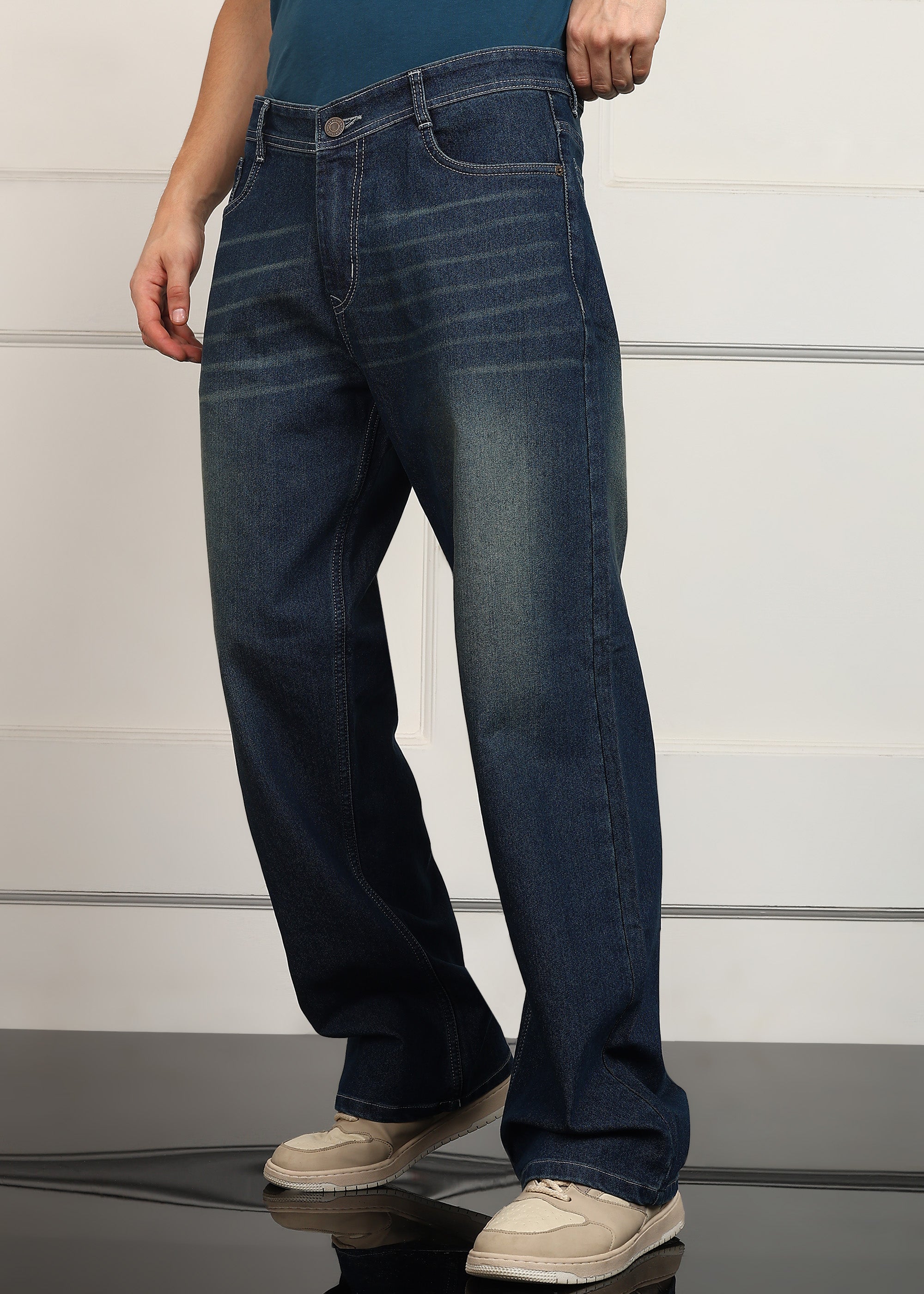 TOOMESJEANS Loose Fit Men Blue  Jeans