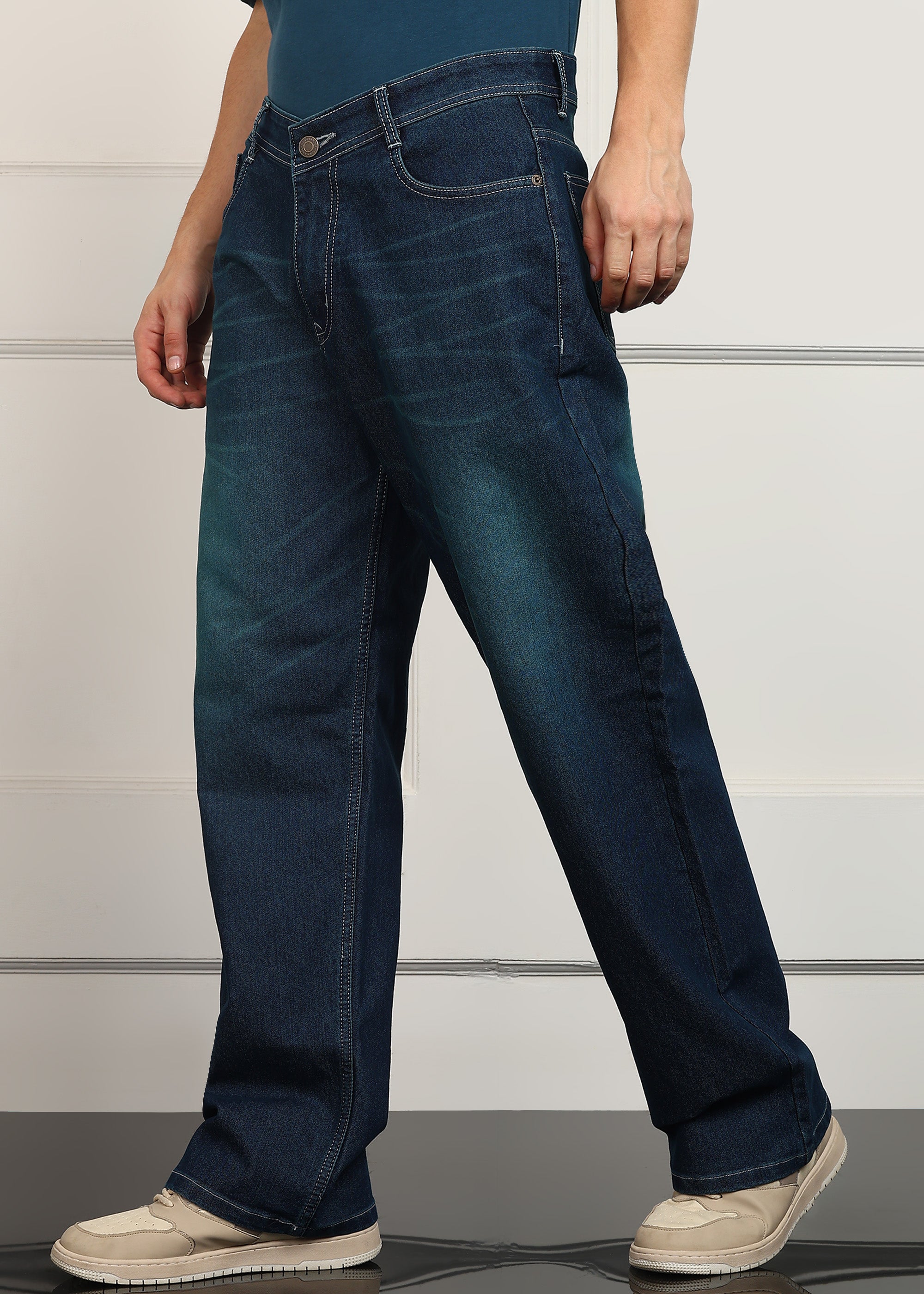 TOOMESJEANS Loose Fit Men Blue  Jeans