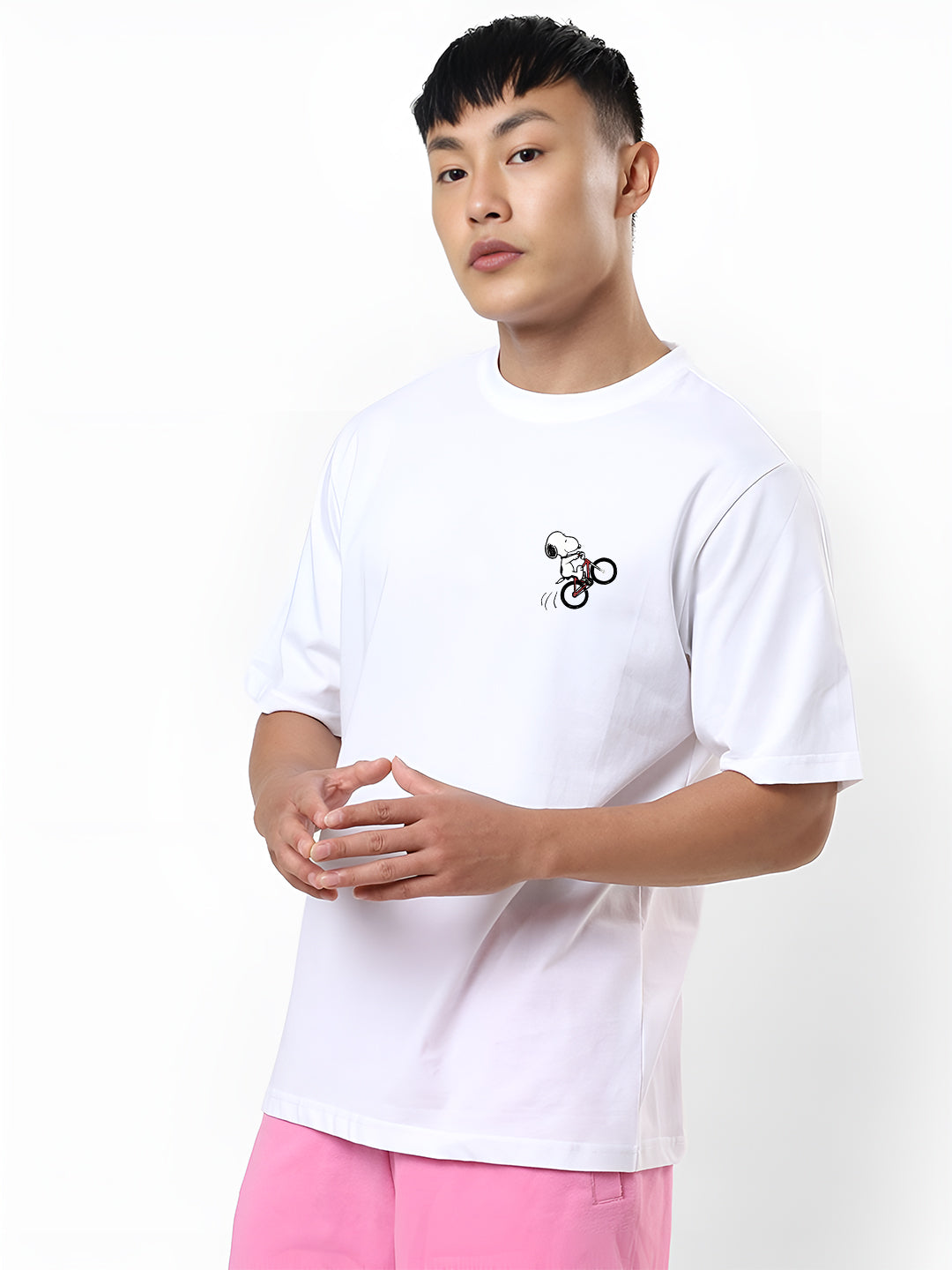 Snoopy Bicycle Oversized  T-shirt