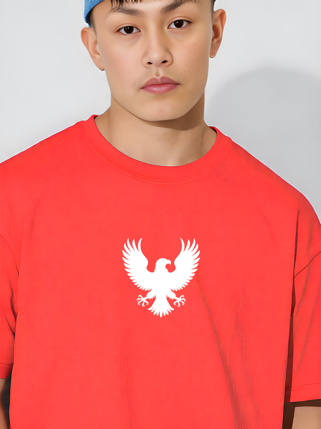 "Spread Your Wings – Rebel Spirit Eagle Oversized T-Shirt"