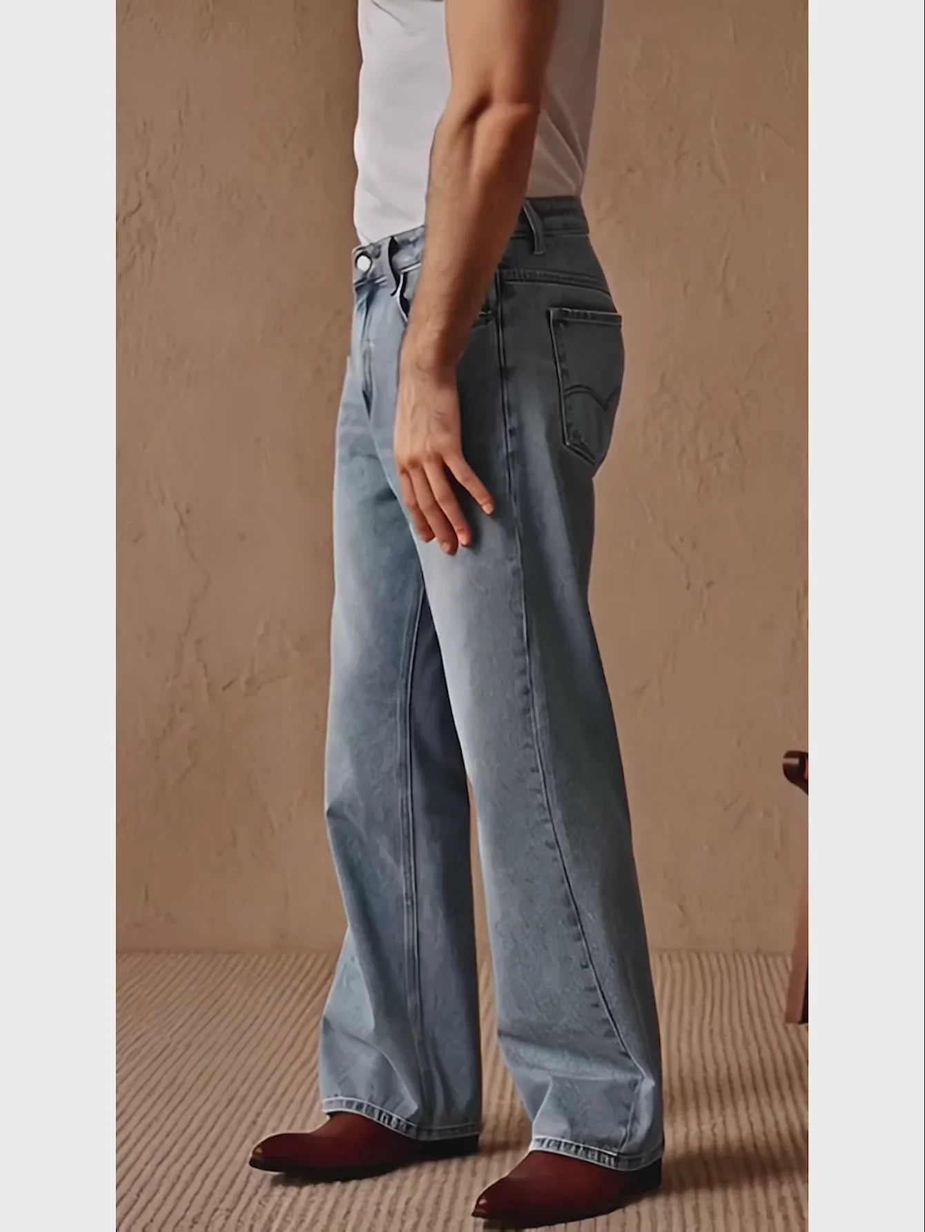 Toomesjeans Loose Fit Men  Blue  Jeans