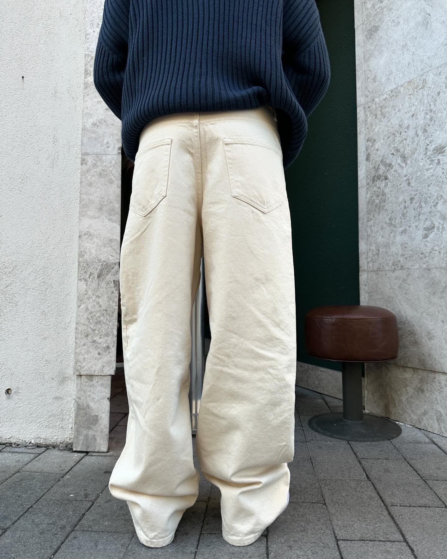 Toomesjeans Loose Fit Men Dark Blue  Jeans