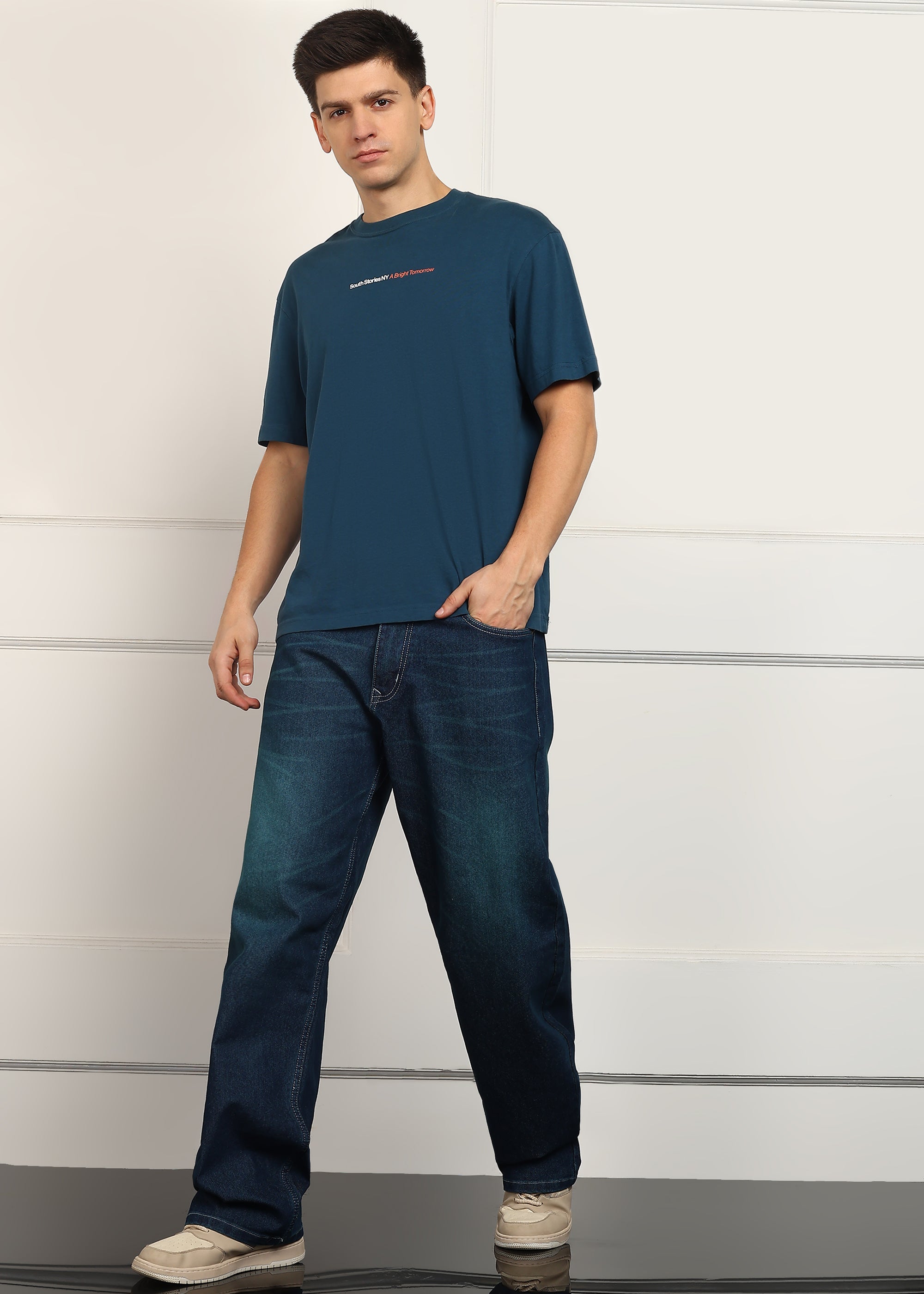 TOOMESJEANS Loose Fit Men Blue  Jeans