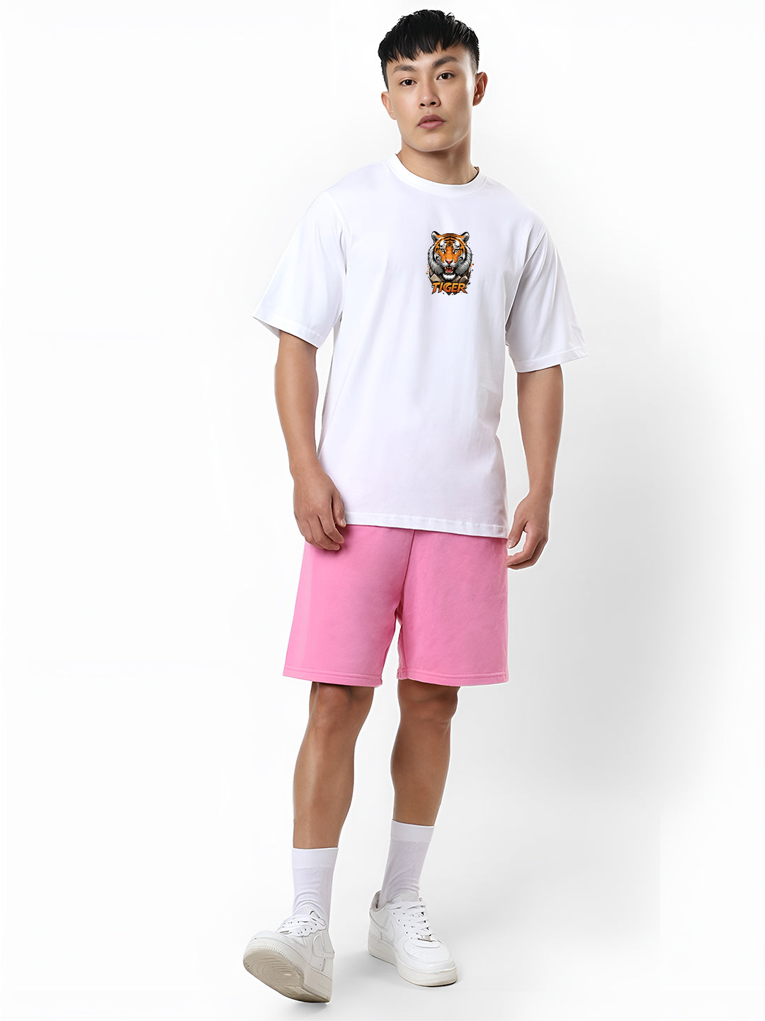 Fearless Tiger Oversized  T-shirt