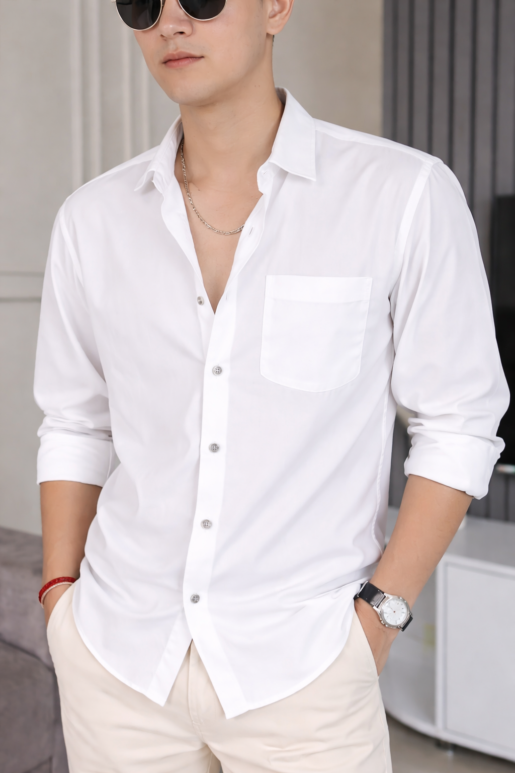 Old Money Classic Combo (White & Beige)