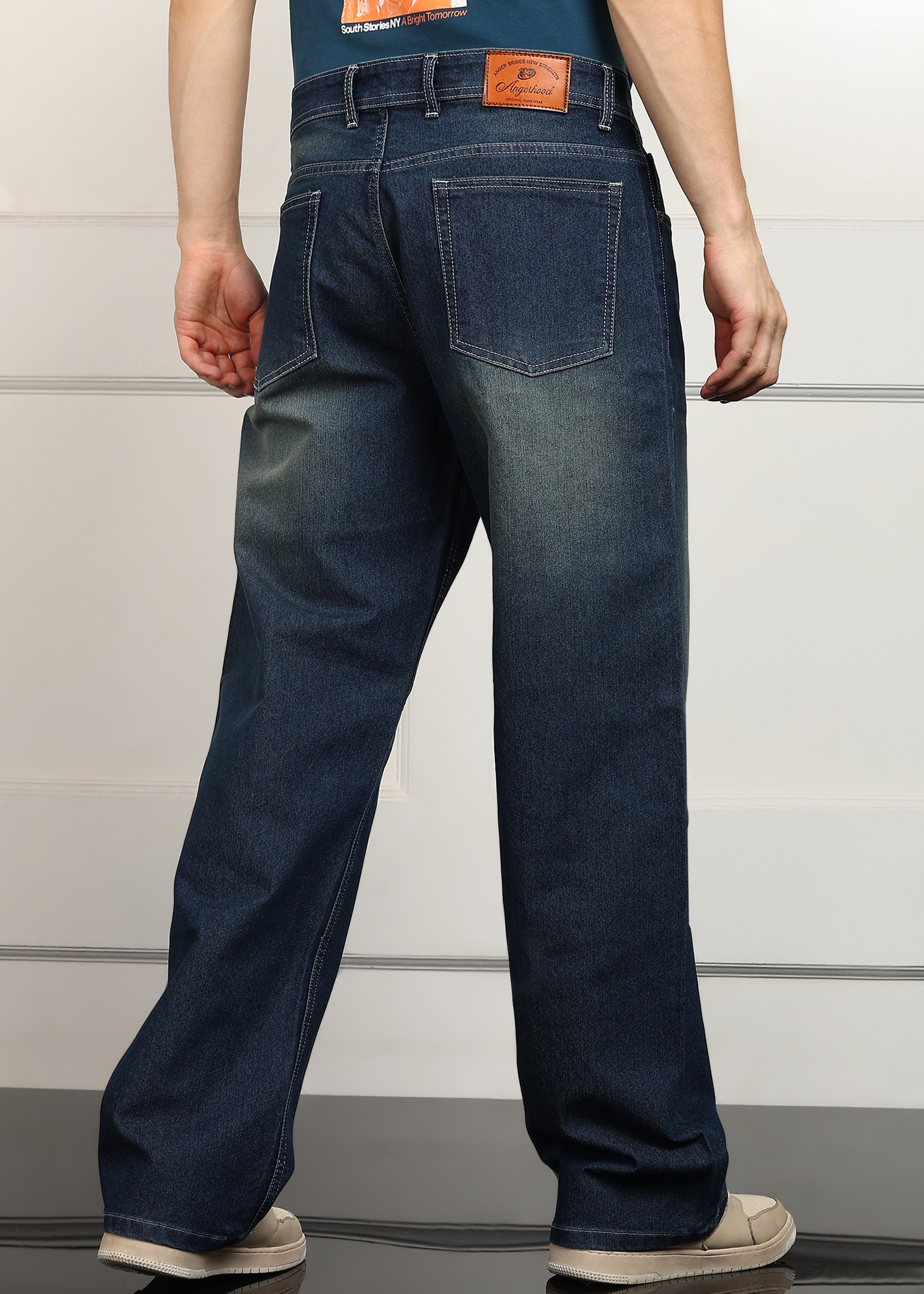 TOOMESJEANS Loose Fit Men Blue  Jeans