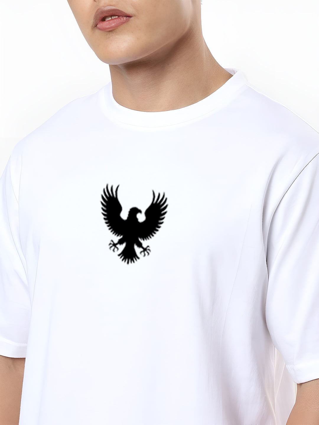"Spread Your Wings – Rebel Spirit Eagle Oversized T-Shirt"