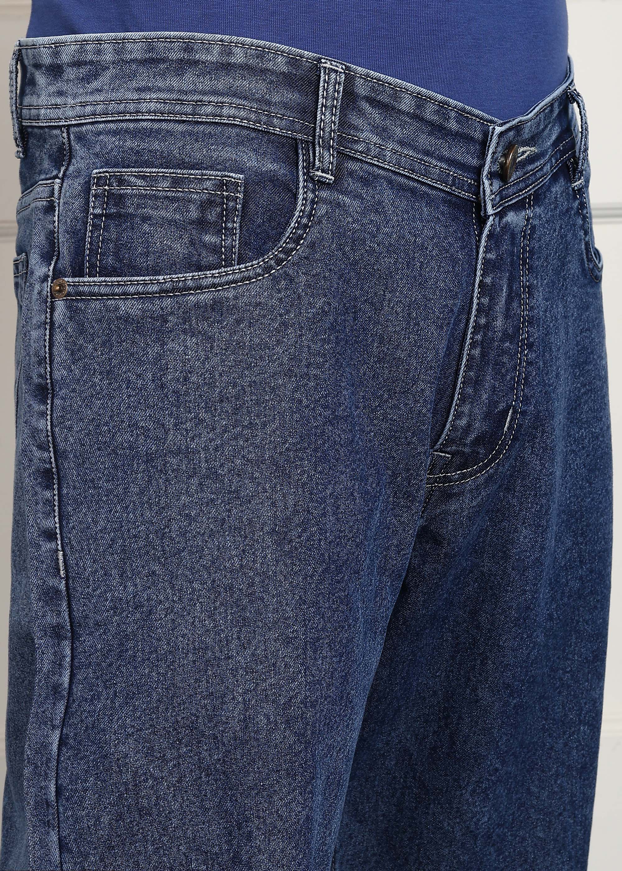 TOOMESJEANS Loose Fit Men Dark Blue  Jeans