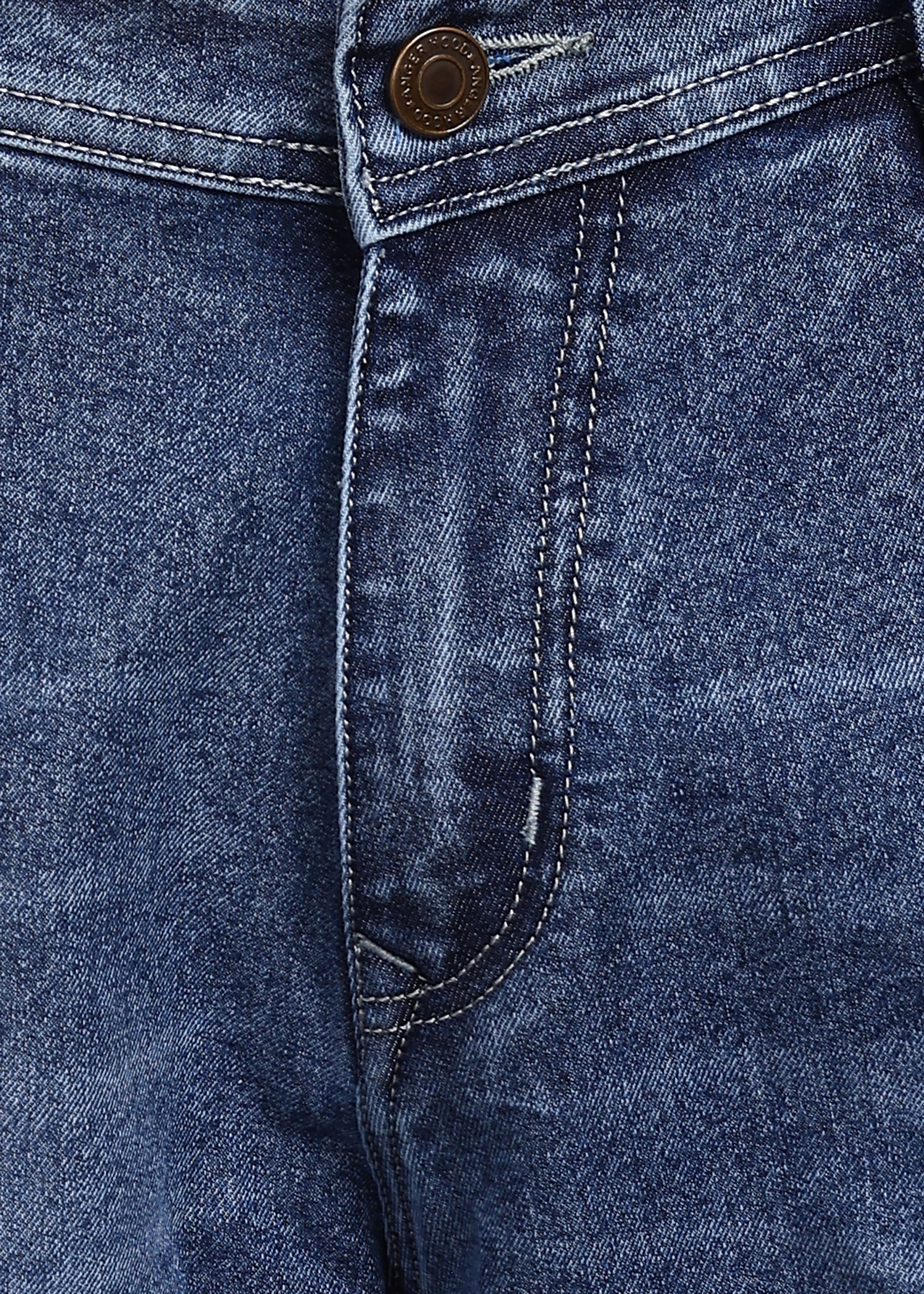 TOOMESJEANS Loose Fit Men Blue Baggy Jeans