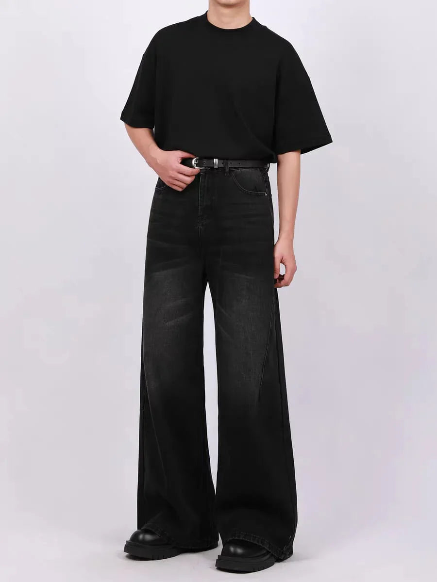 Toomesjeans Loose Fit Men  Black  Jeans