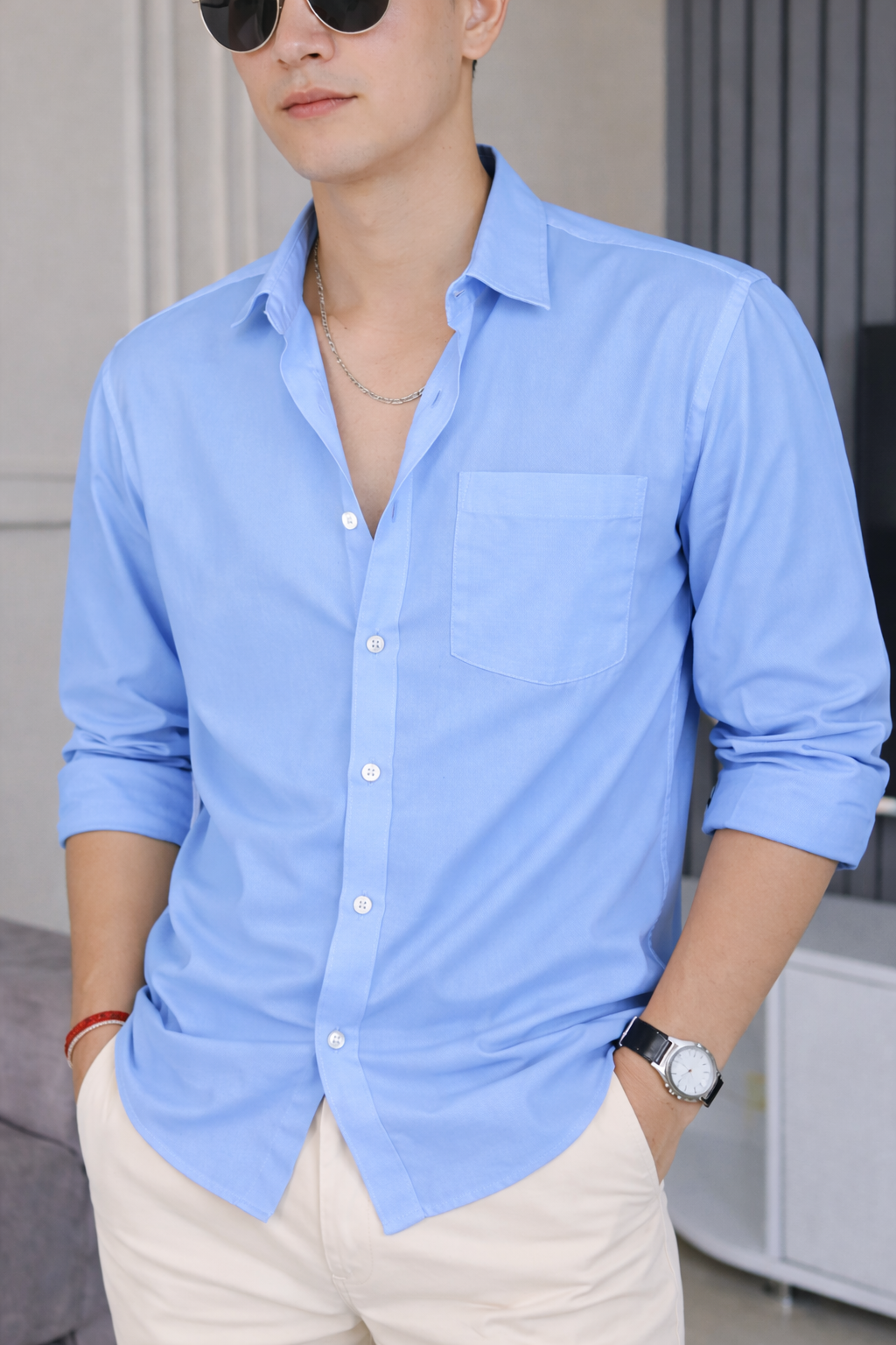 Old Money Classic Combo (Blue & Beige)