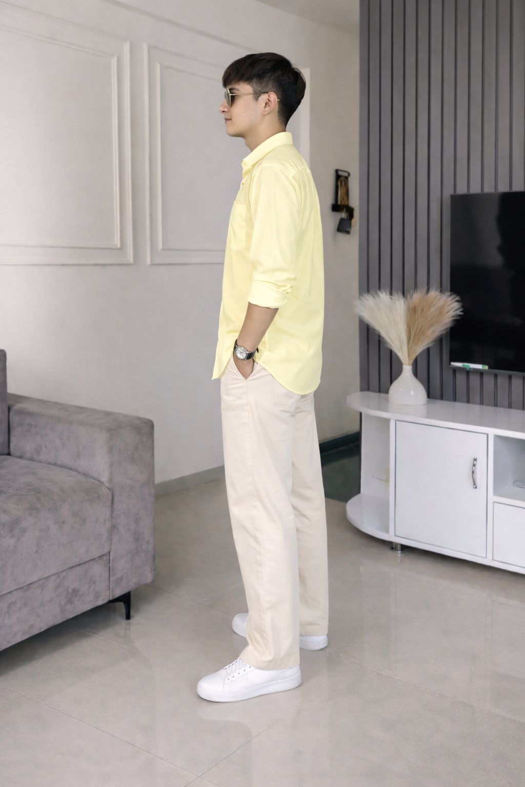 Old Money Classic Combo ( Yellow & Beige)