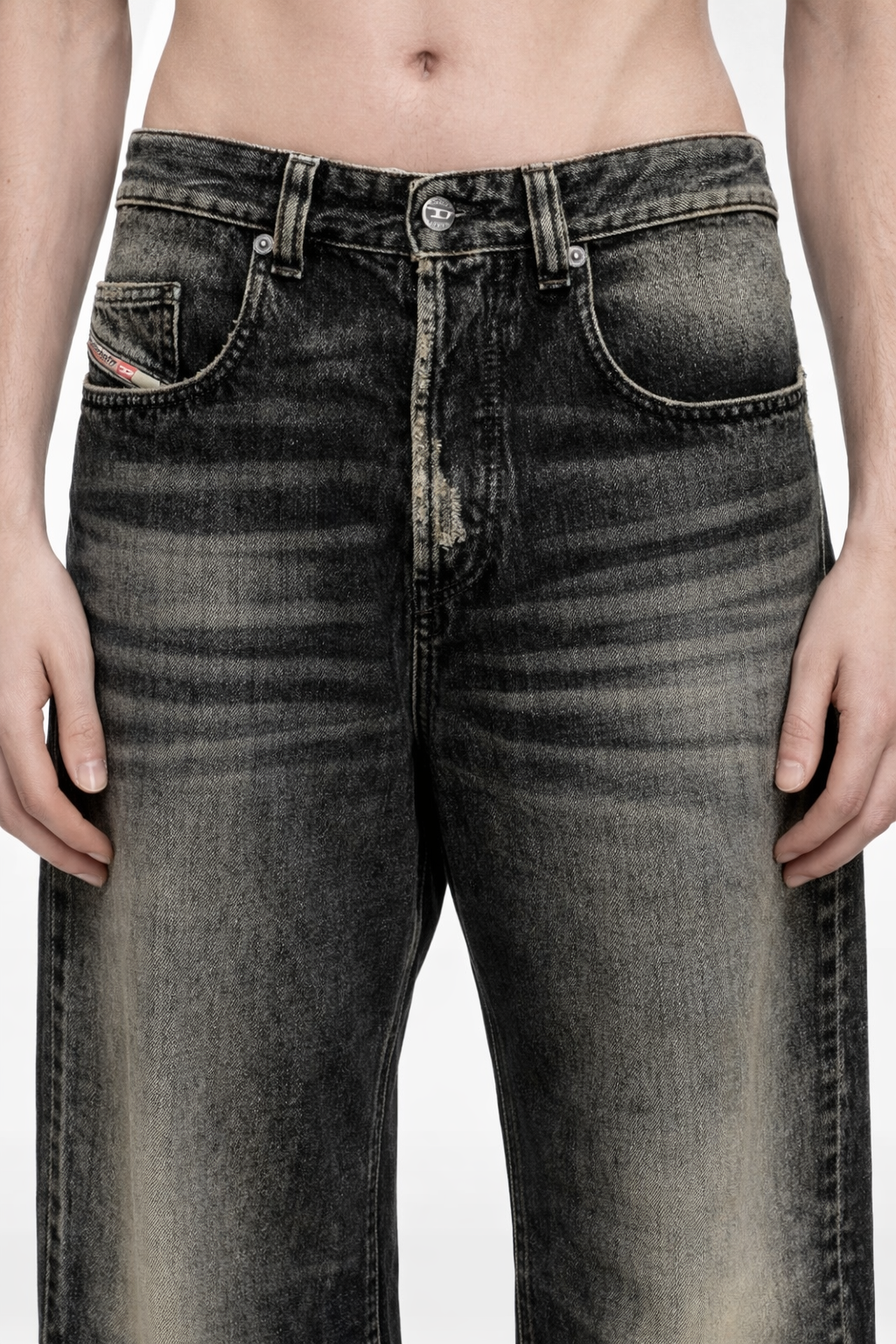 Toomesjeans Loose Fit Men Dark Blue  Jeans