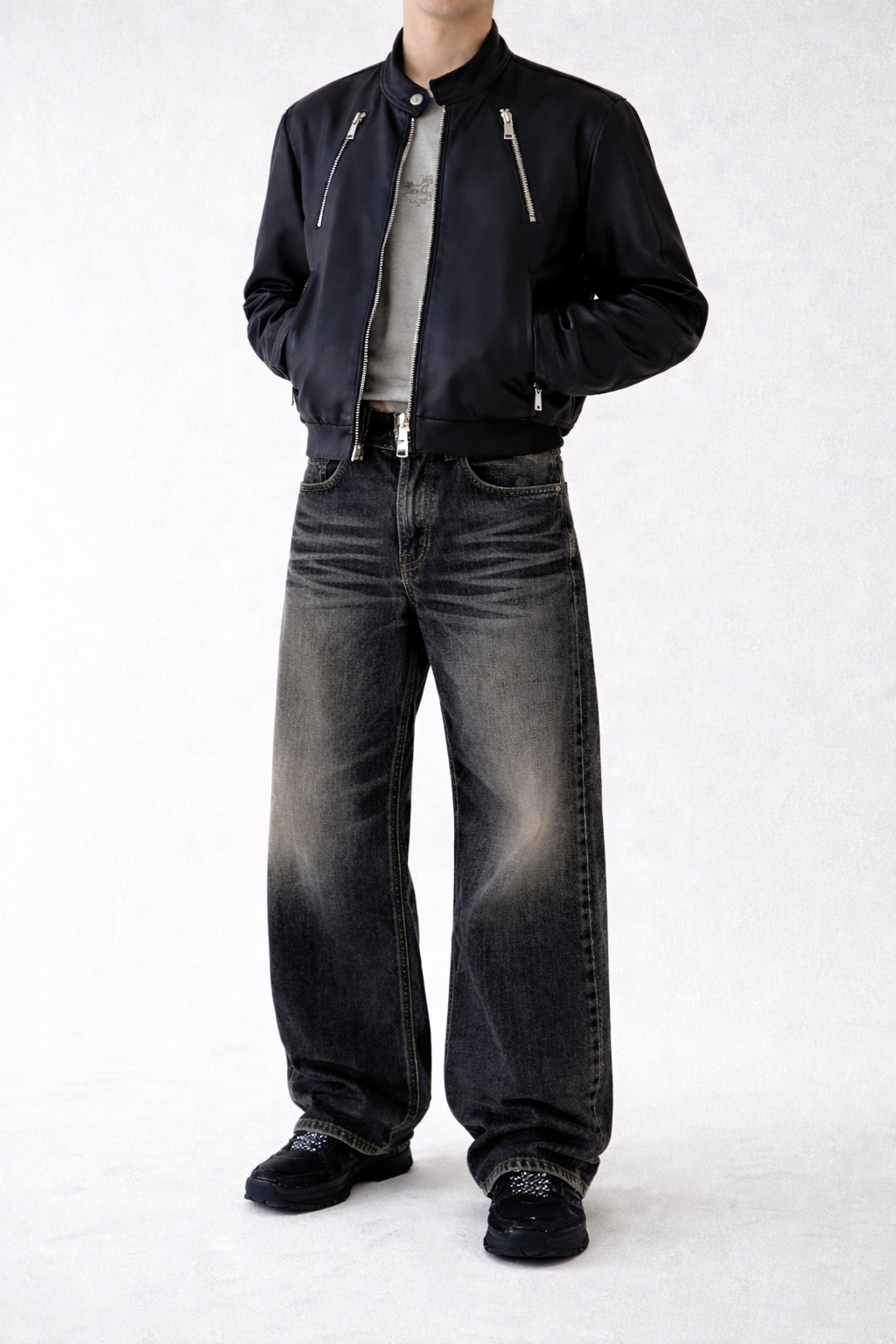 Toomesjeans Loose Fit Men Dark Blue  Jeans