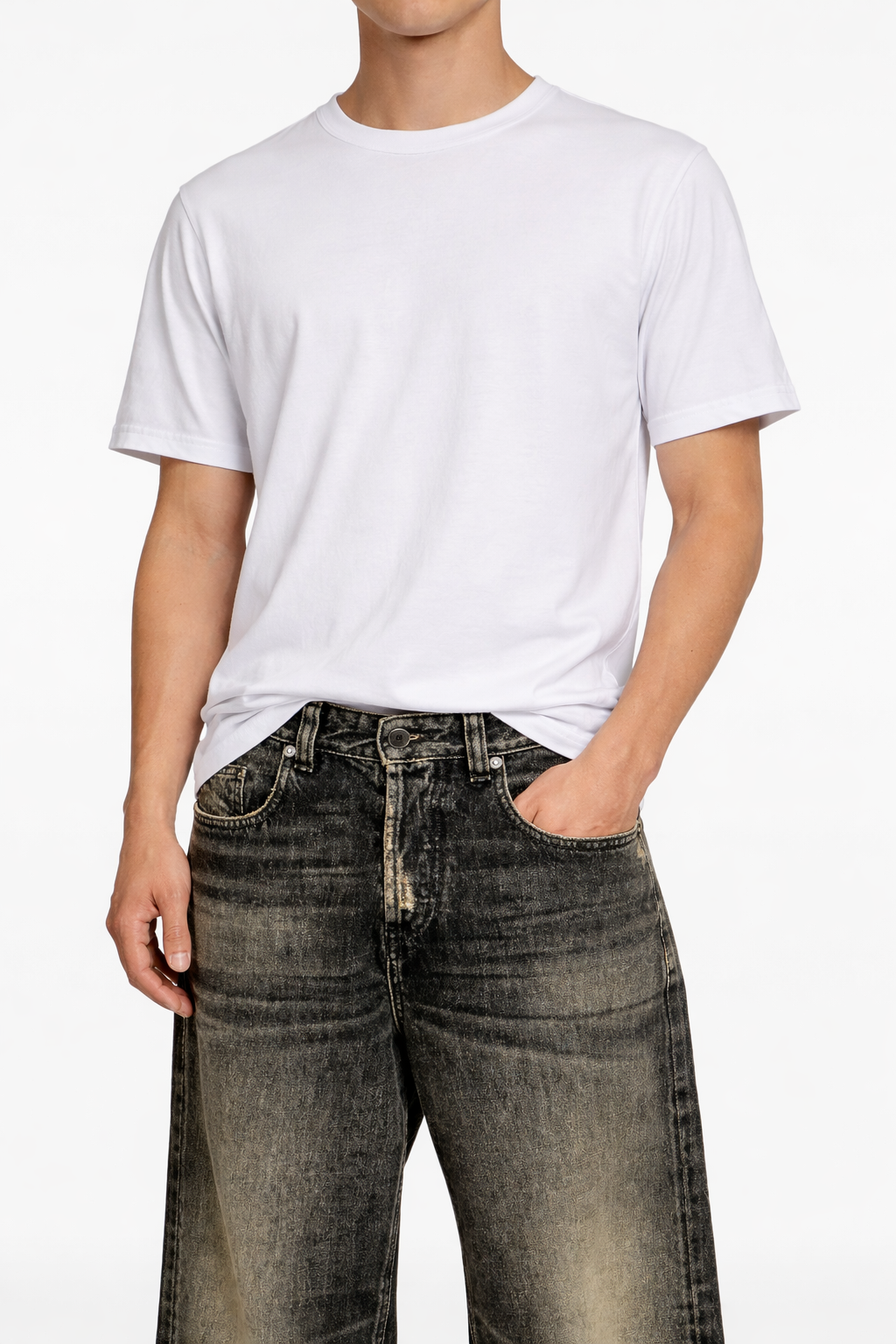 Toomesjeans Loose Fit Men Dark Blue  Jeans