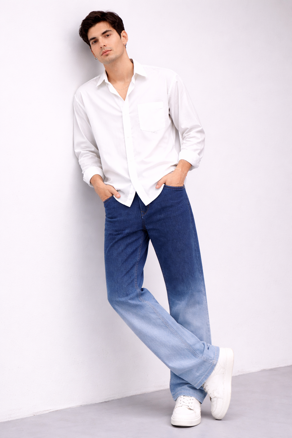 TOOMESJEANS Loose Fit Men DOUBLE SHADE Jeans