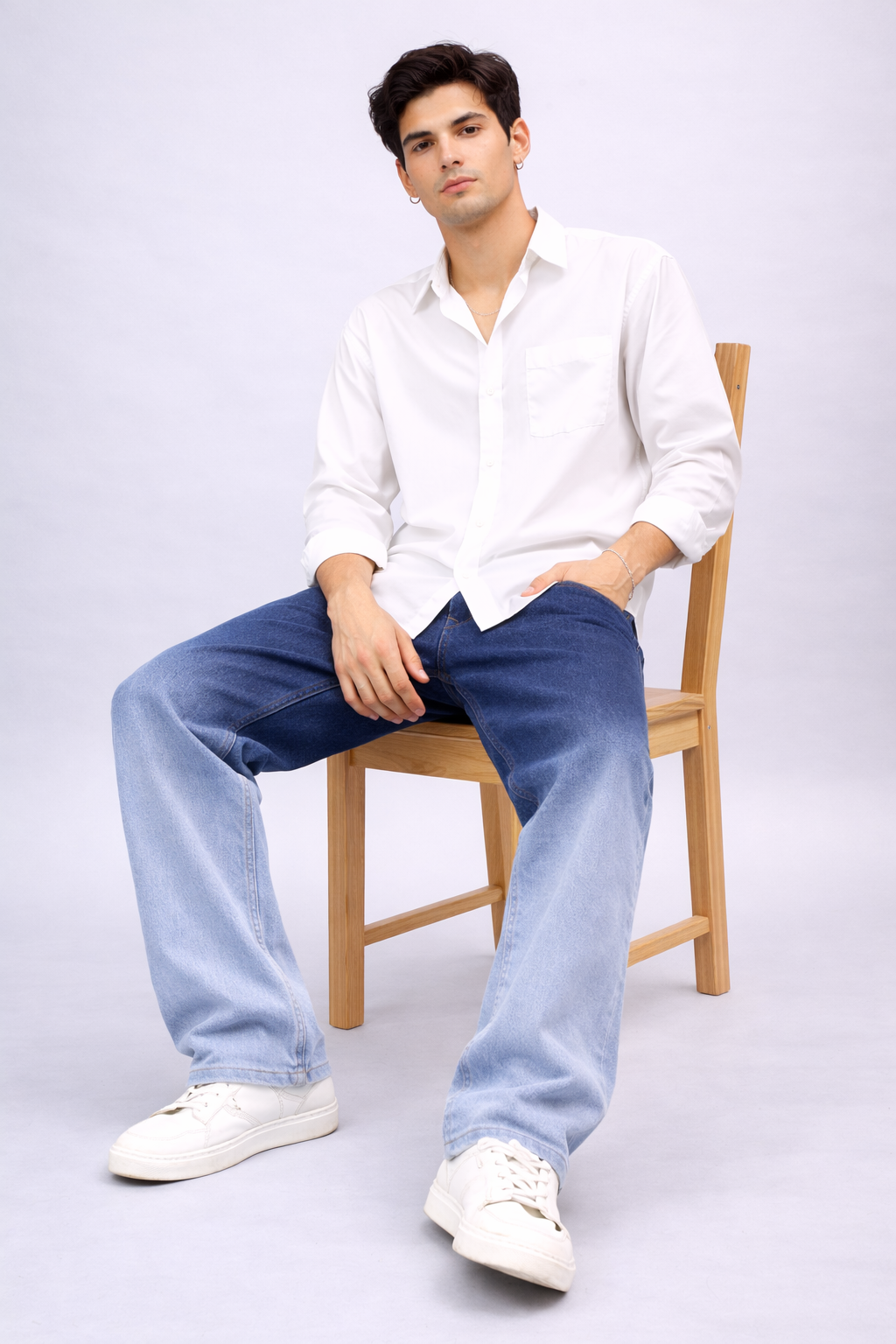 TOOMESJEANS Loose Fit Men DOUBLE SHADE Jeans